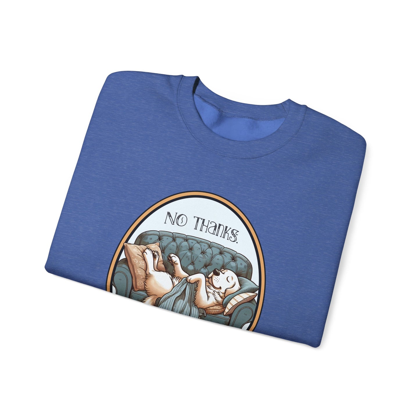 No Thanks Unisex Crewneck Sweatshirt