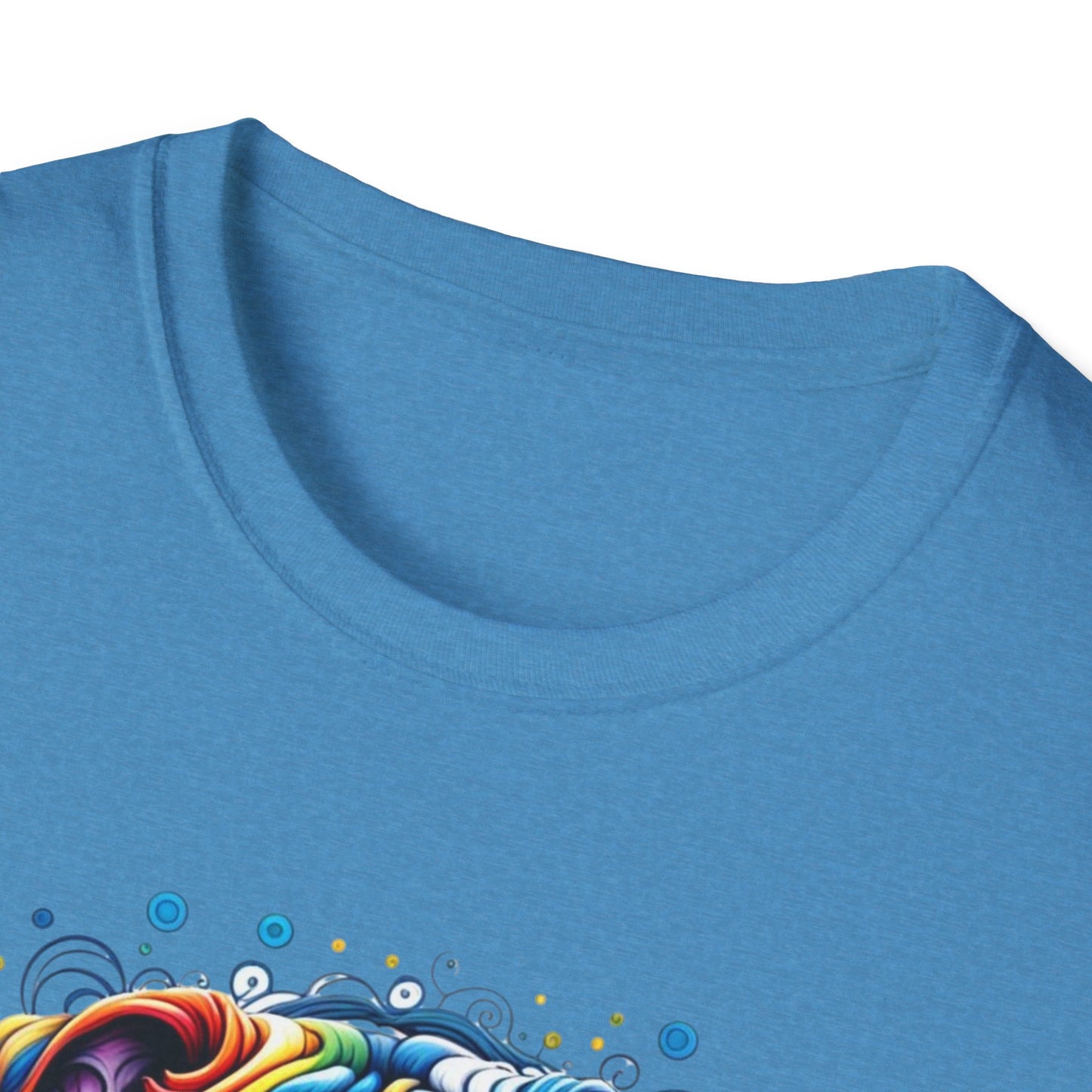 Colorful Bulldog Unisex Graphic Tee