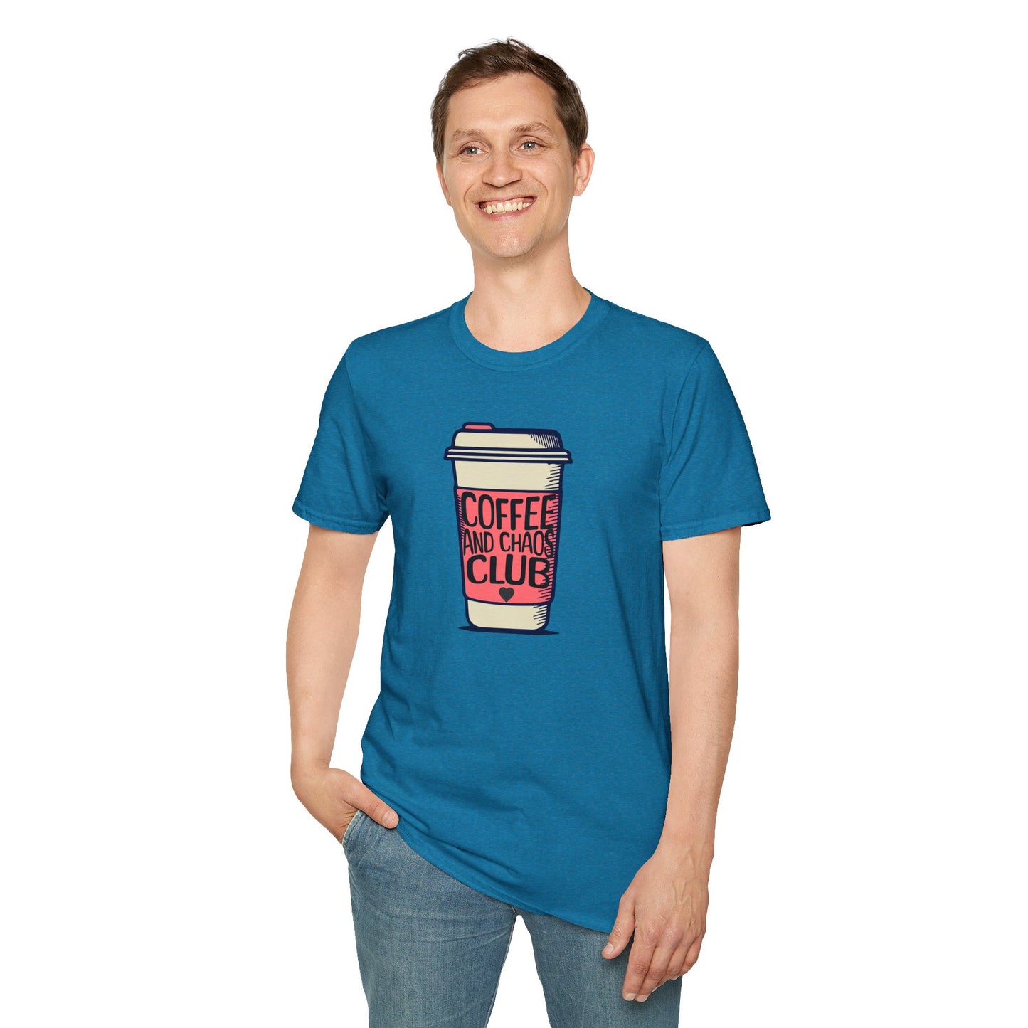 Coffee and Chaos Club Unisex T-Shirt