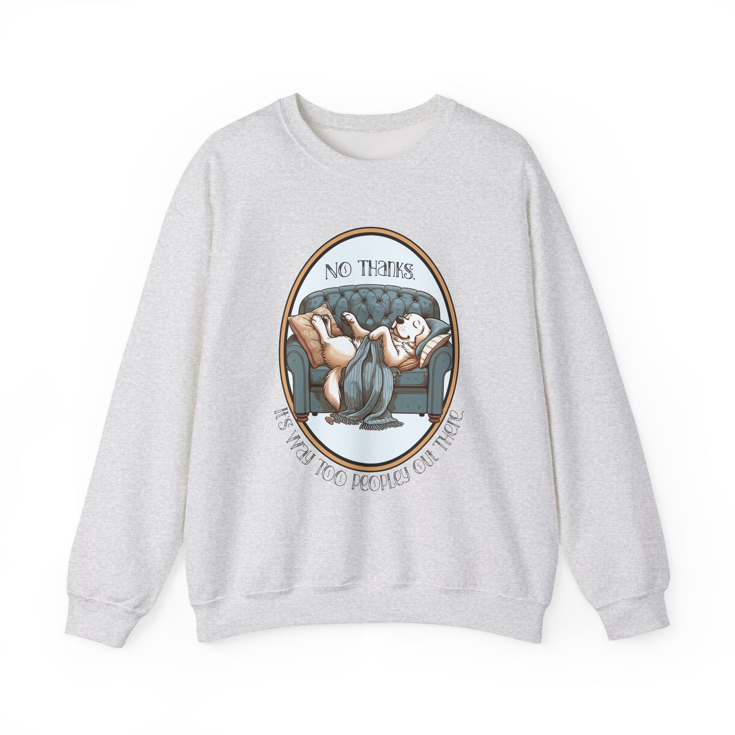 No Thanks Unisex Crewneck Sweatshirt