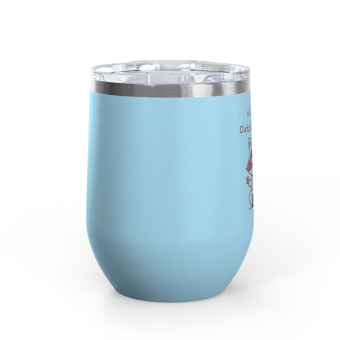 Namaste Outta Trouble 12oz. Insulated Wine Tumbler