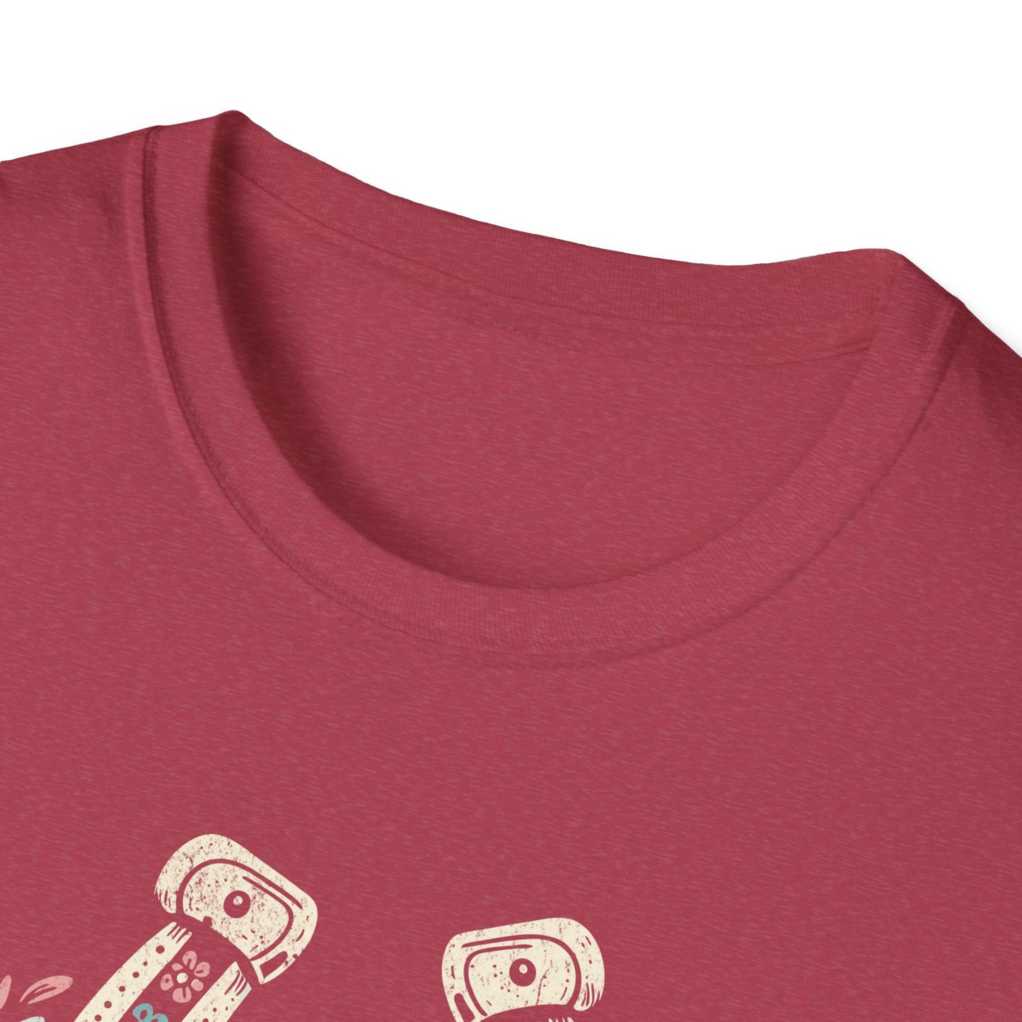 Wild and Free Horseshoe Floral Unisex Graphic T-Shirt