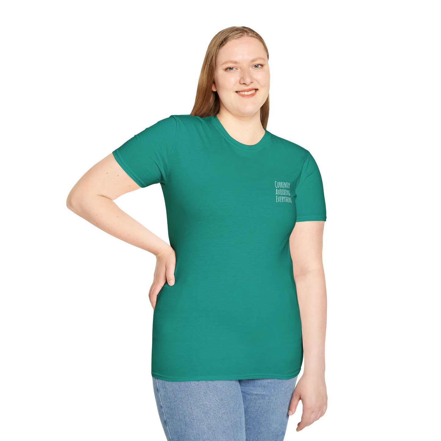 Currently Avoiding Everything Unisex T-Shirt