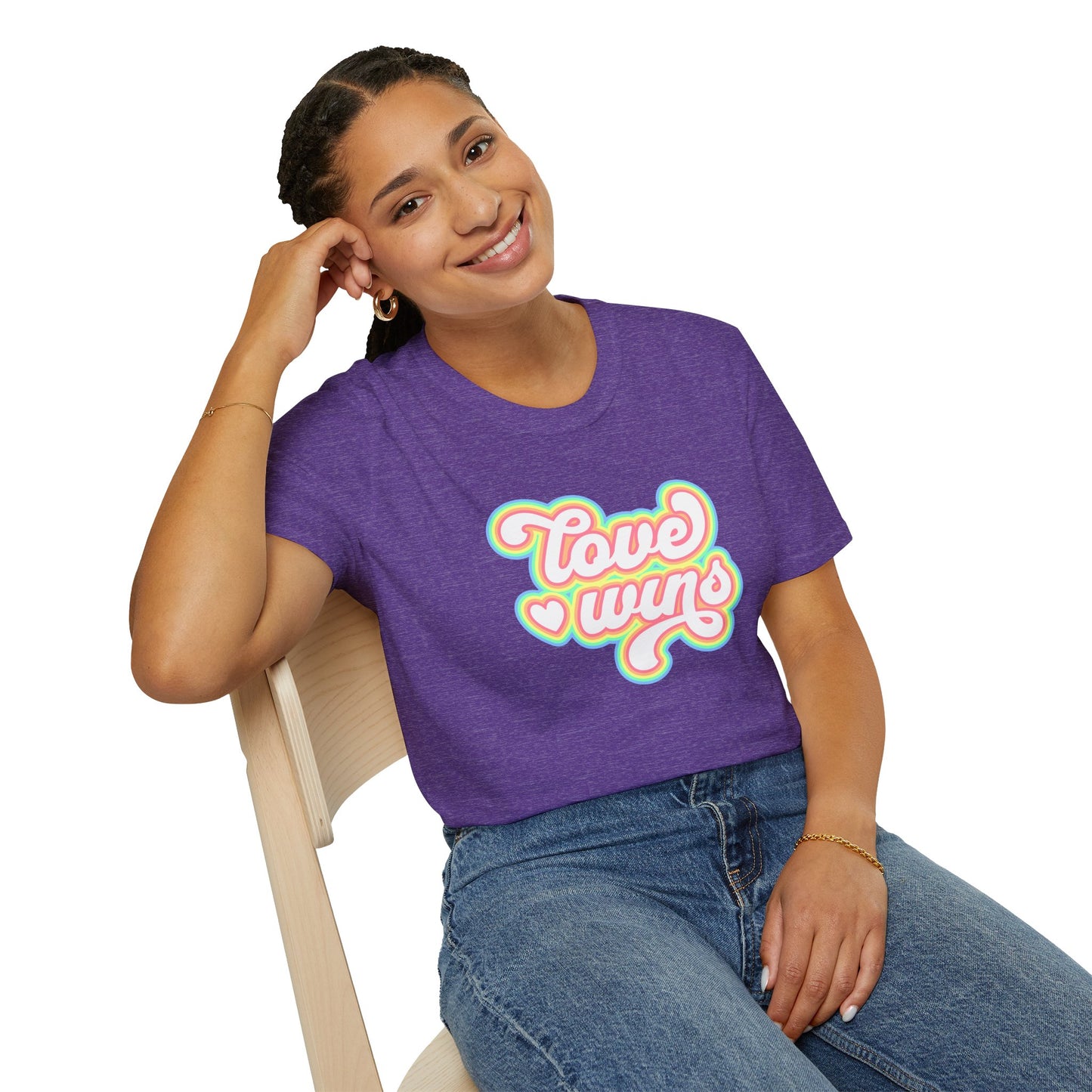 Love Wins Unisex Graphic T-Shirt