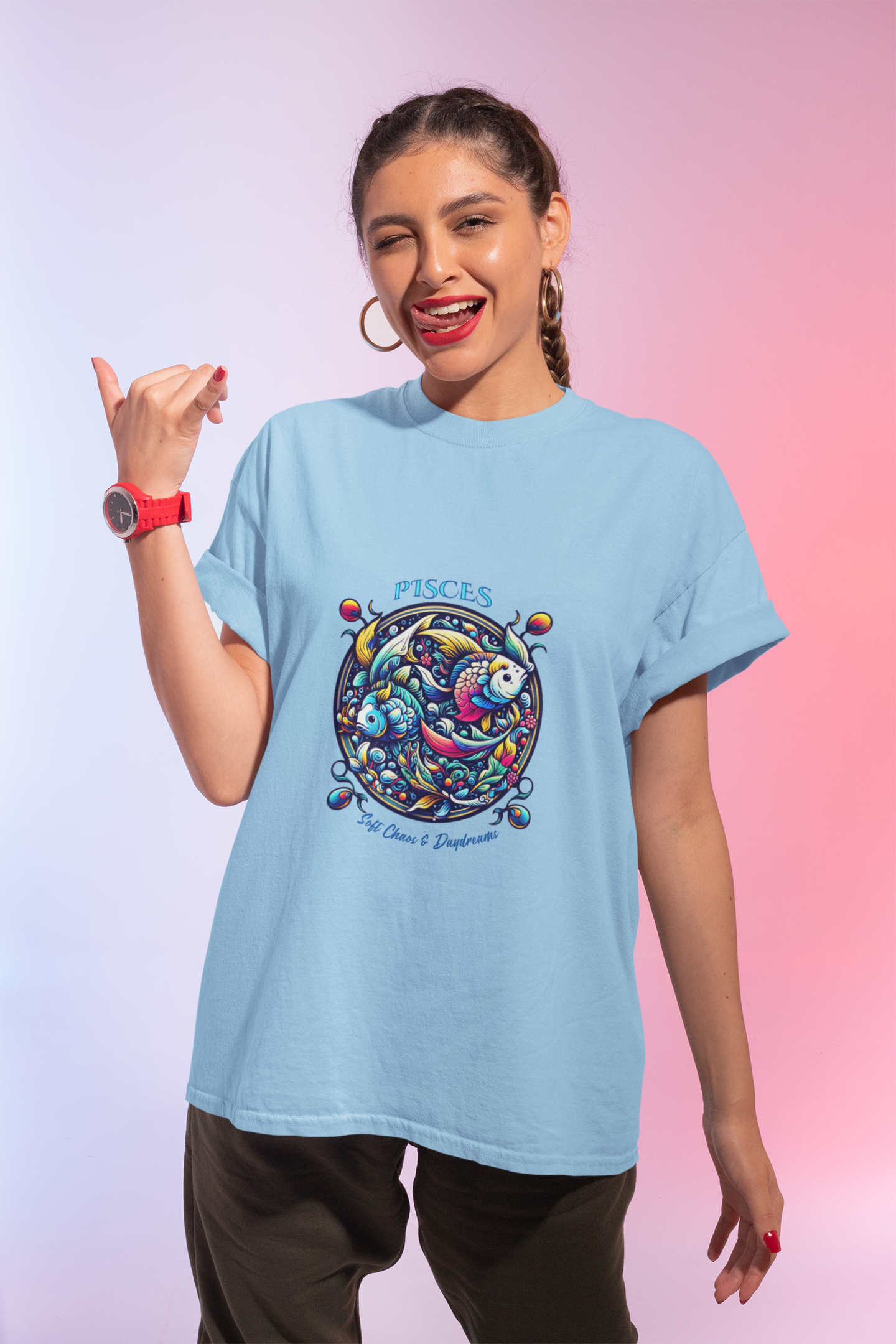 Pisces Zodiac Unisex T-Shirt