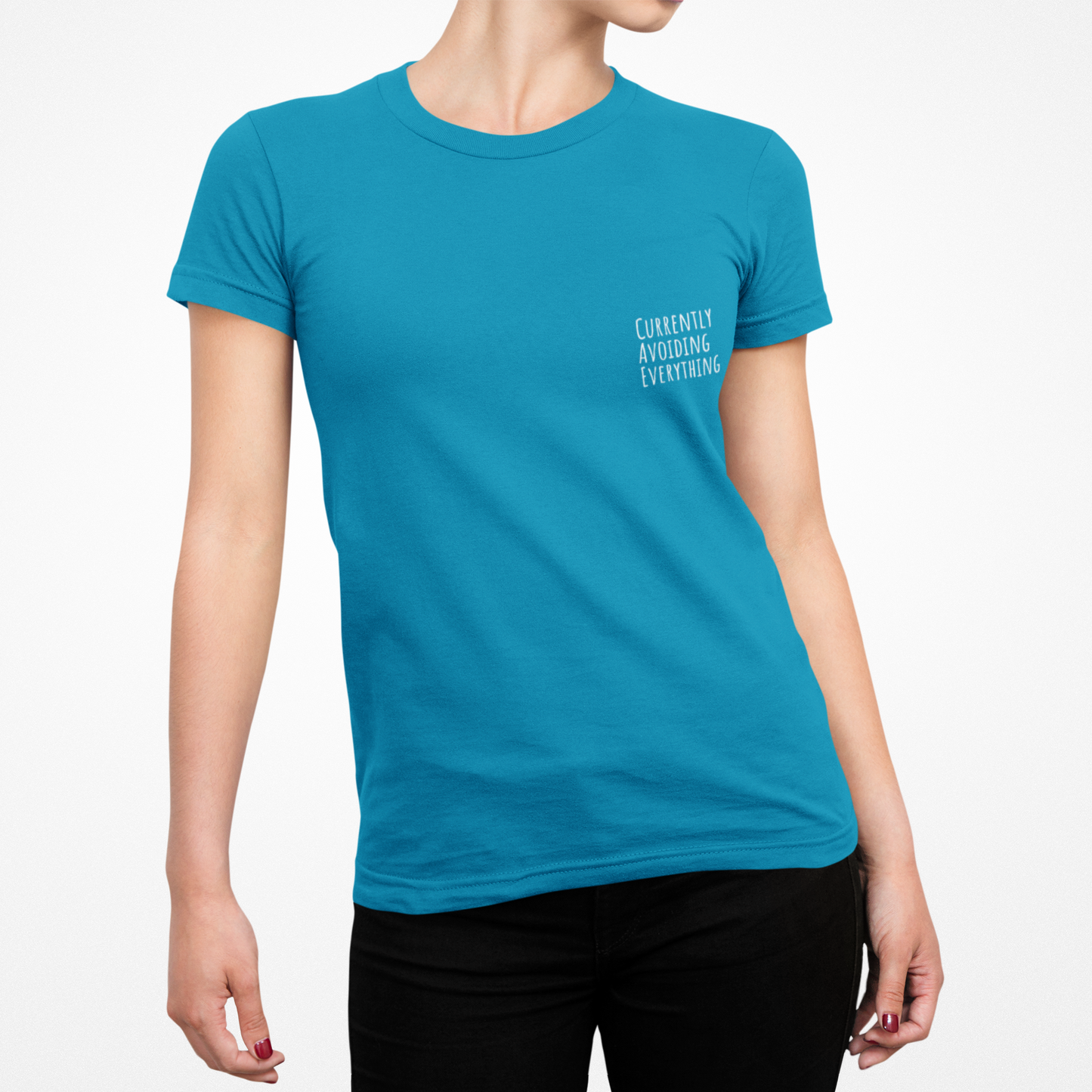 Currently Avoiding Everything Unisex T-Shirt