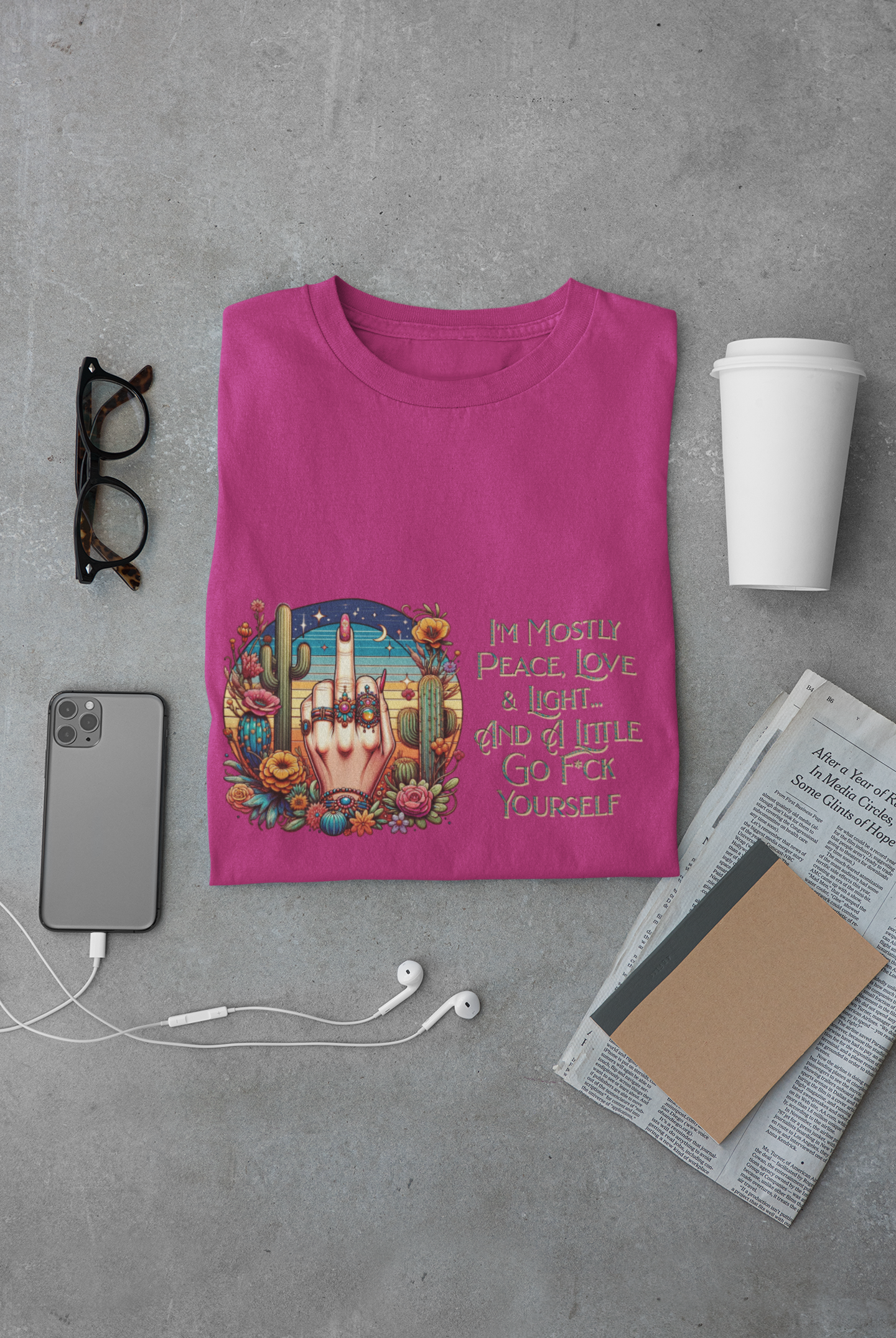 Peace, Love & Light Unisex T-Shirt