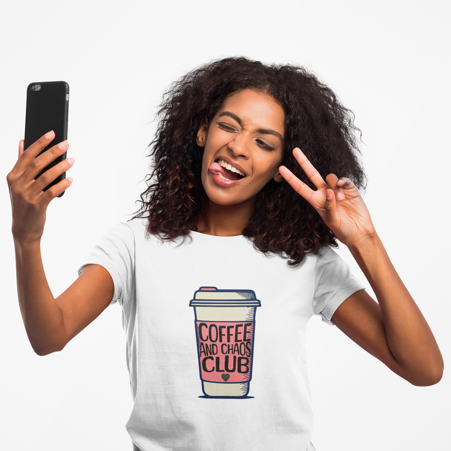 Coffee and Chaos Club Unisex T-Shirt