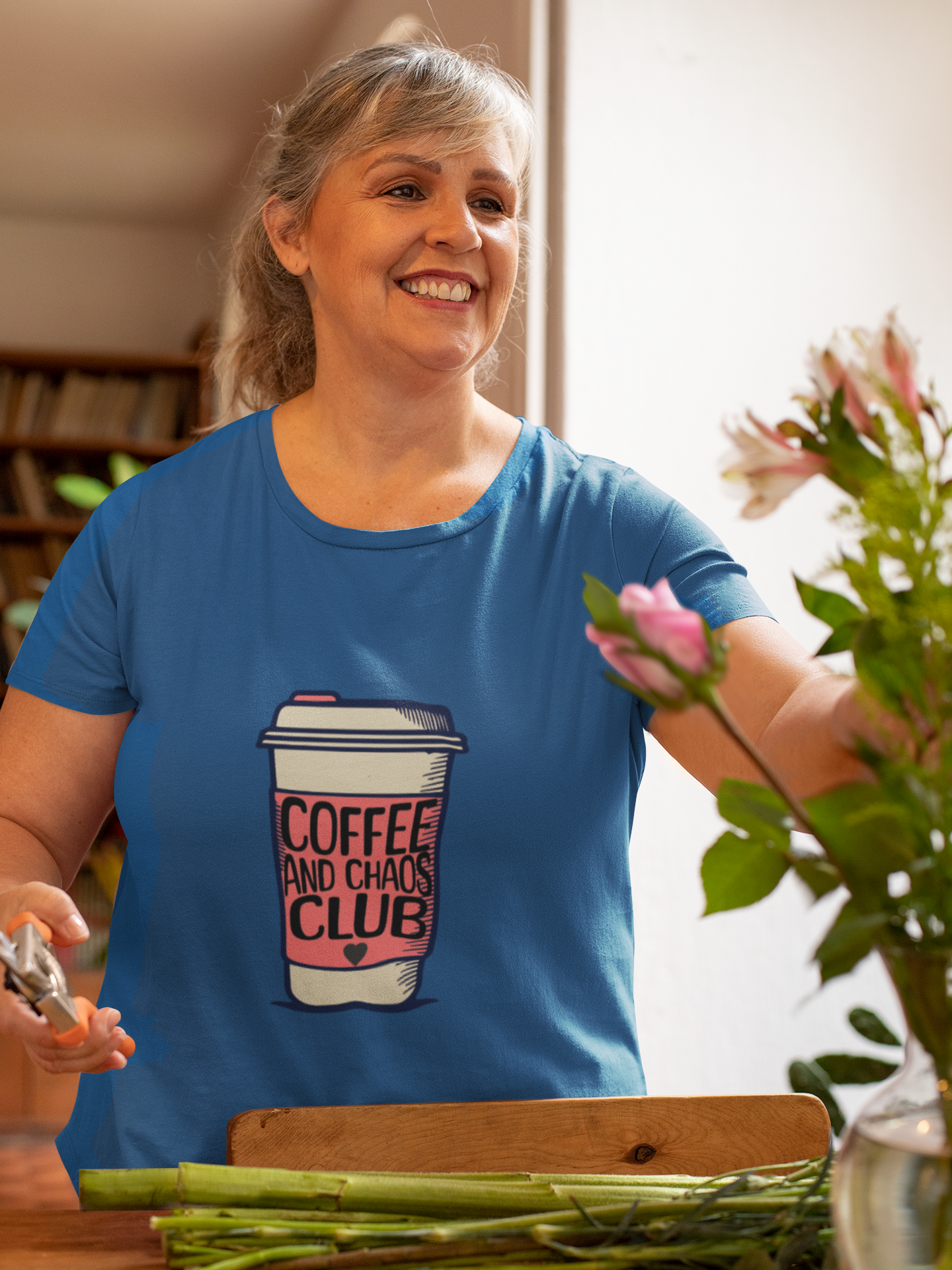 Coffee and Chaos Club Unisex T-Shirt
