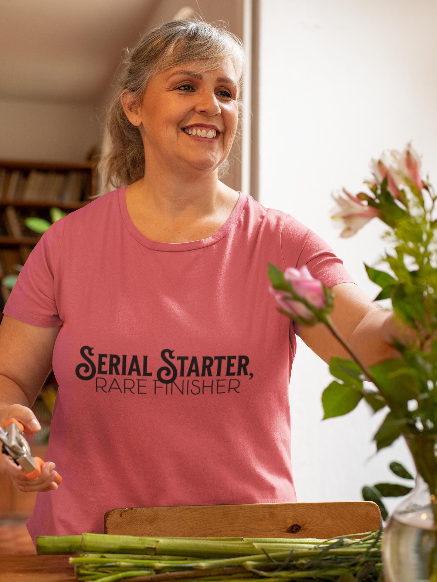 Serial Starter, Rare Finisher Unisex Graphic T-Shirt