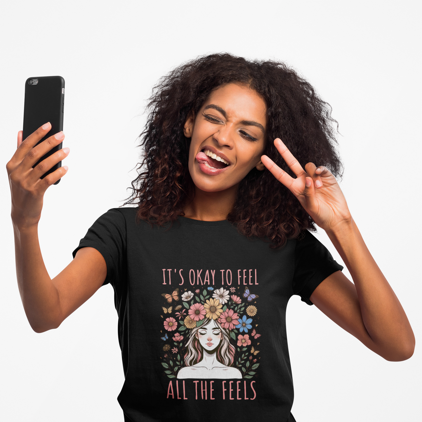 It's Okay to Feel All the Feels Unisex Graphic T-Shirt