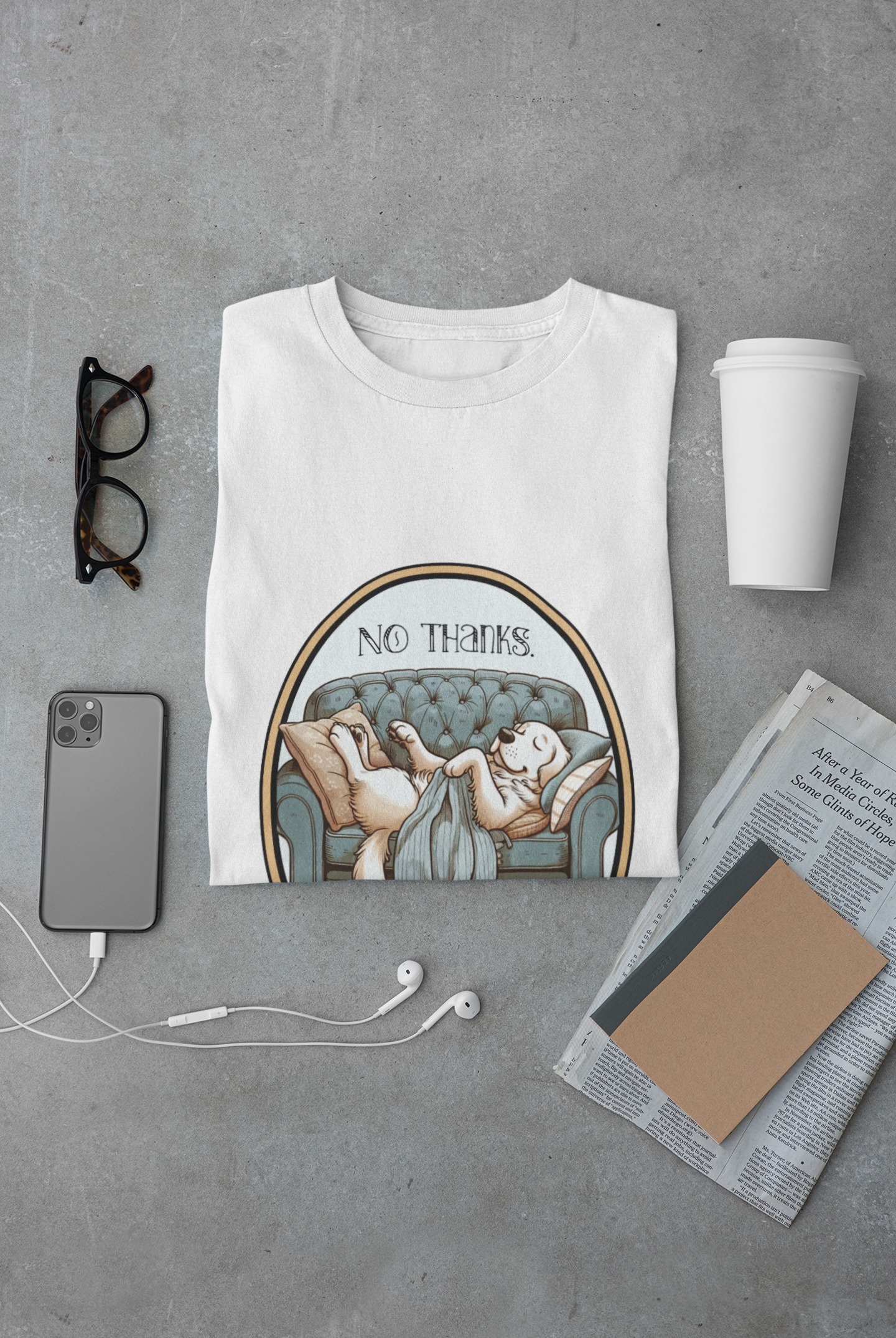 Way Too Peopley Out There Unisex Graphic T-Shirt