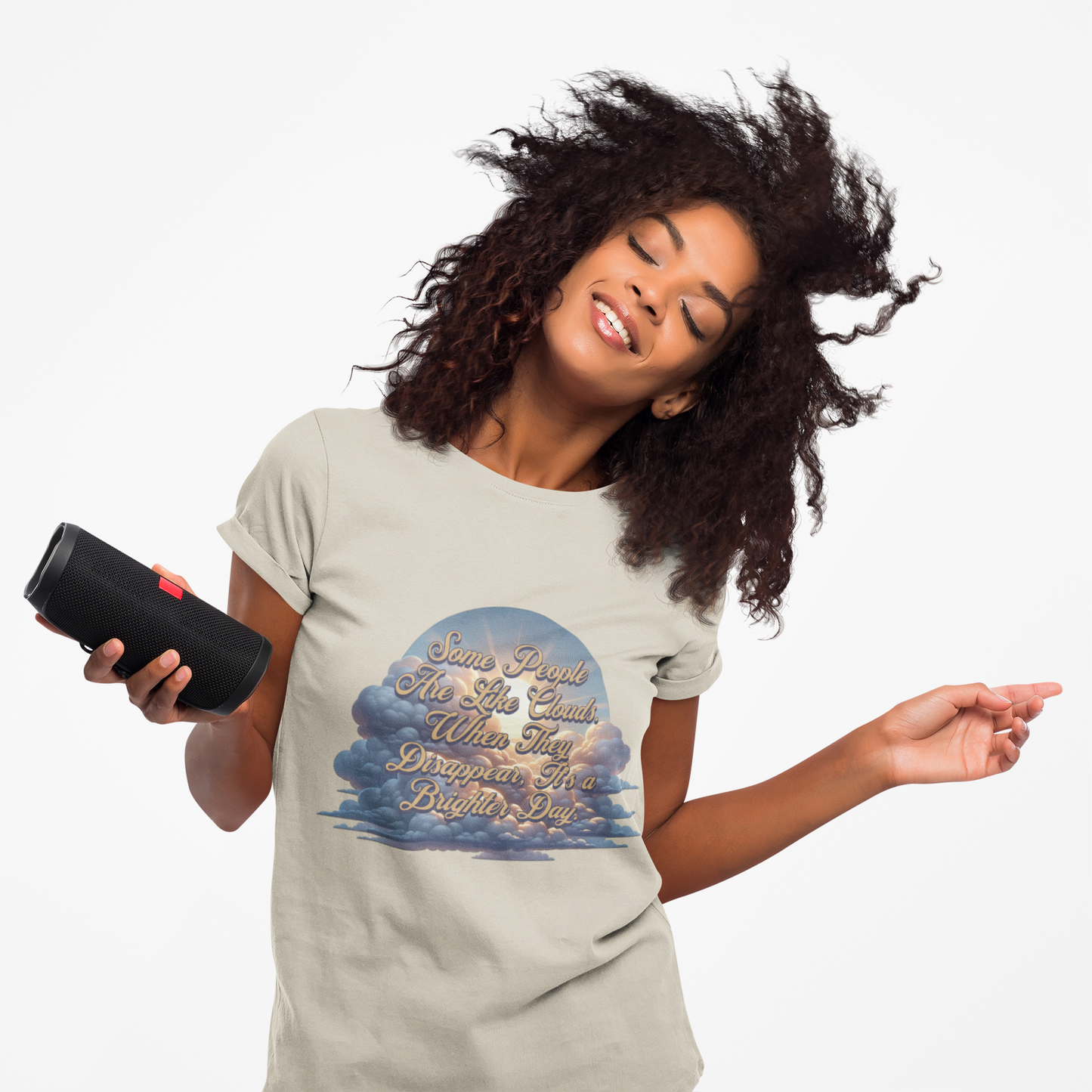 Some People Are Like Clouds Unisex Graphic T-Shirt