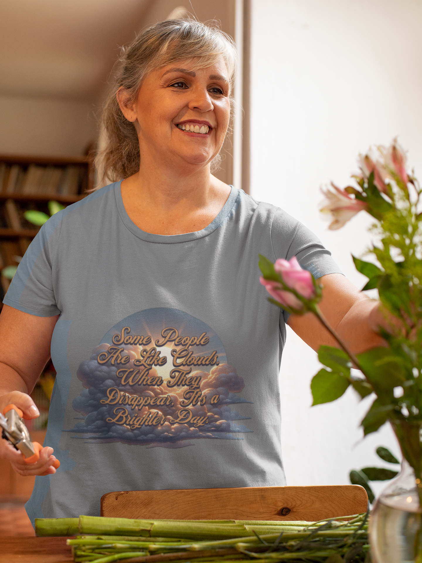 Some People Are Like Clouds Unisex Graphic T-Shirt