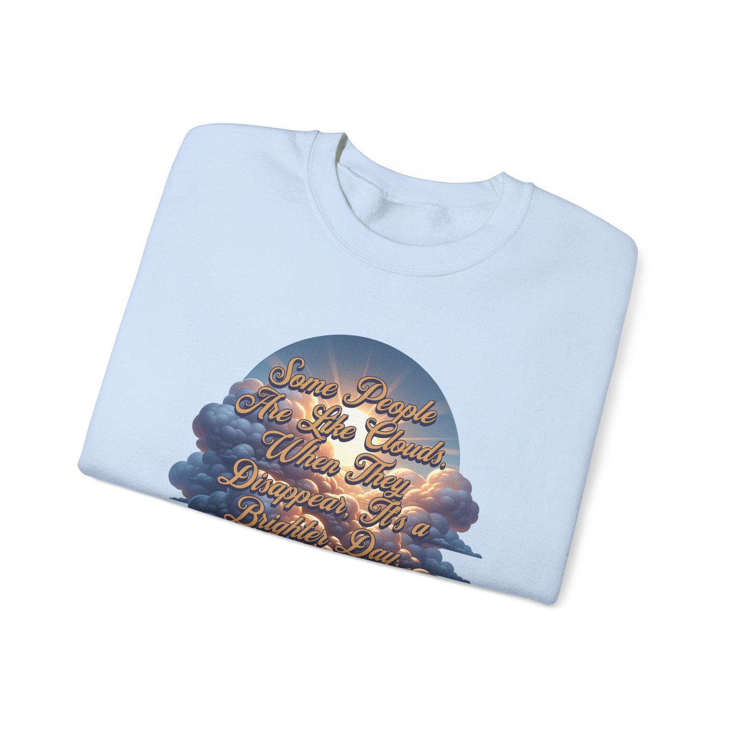 Cloudy People Unisex Crewneck Sweatshirt