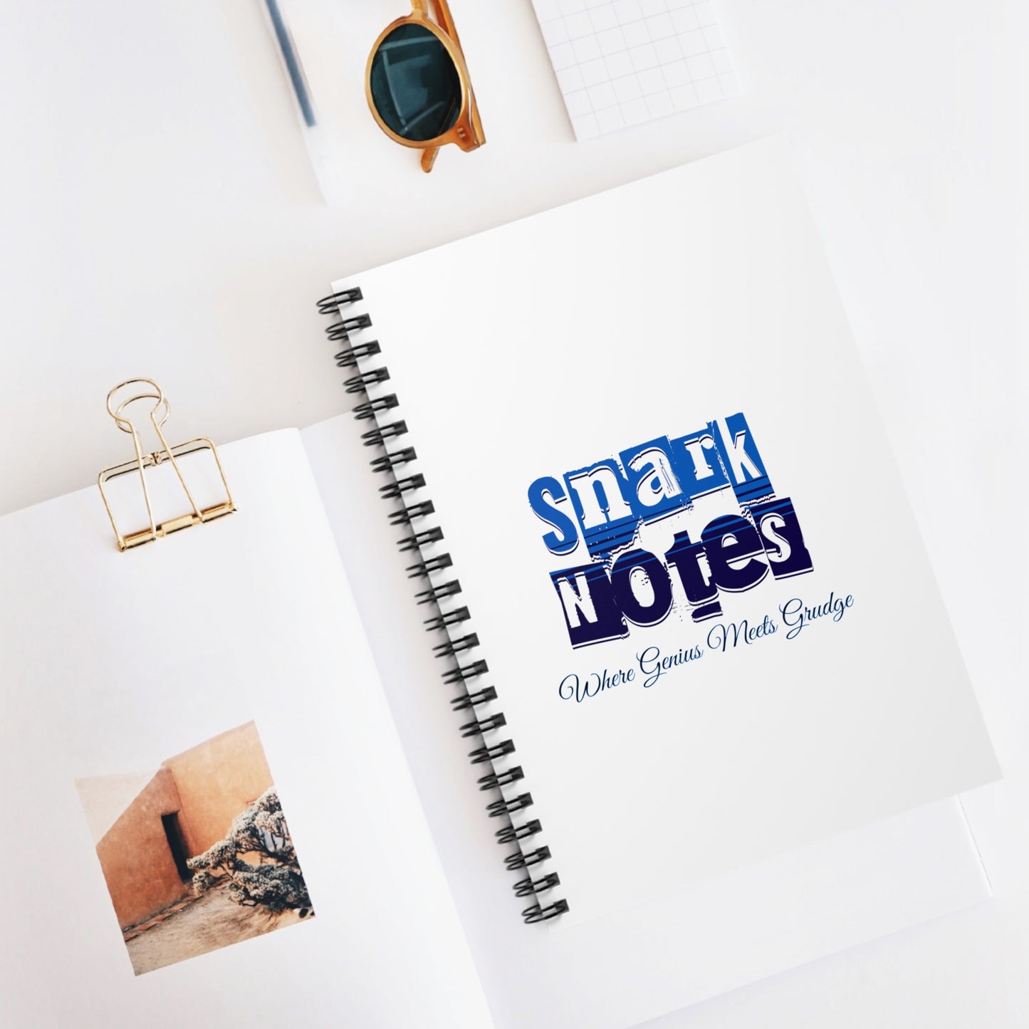 Snark Notes Spiral Journal Notebook