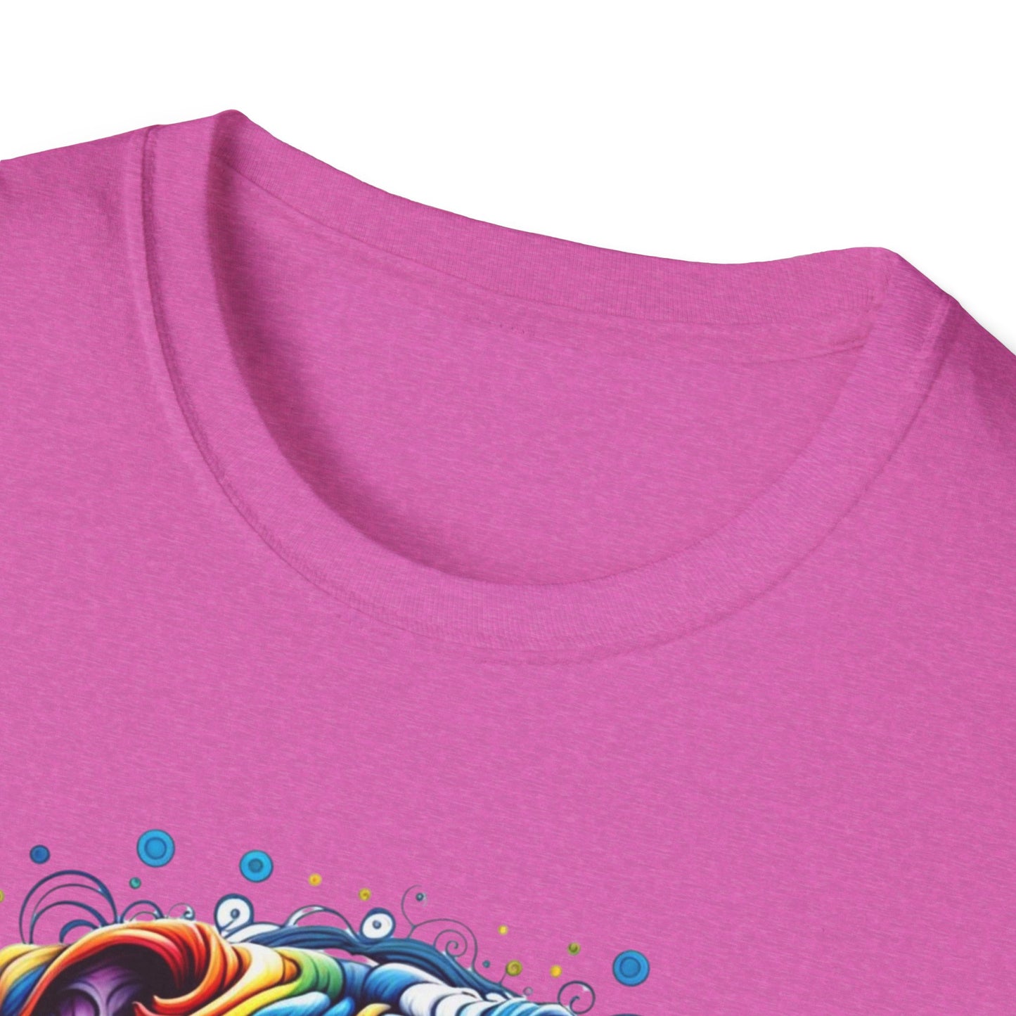 Colorful Bulldog Unisex Graphic Tee