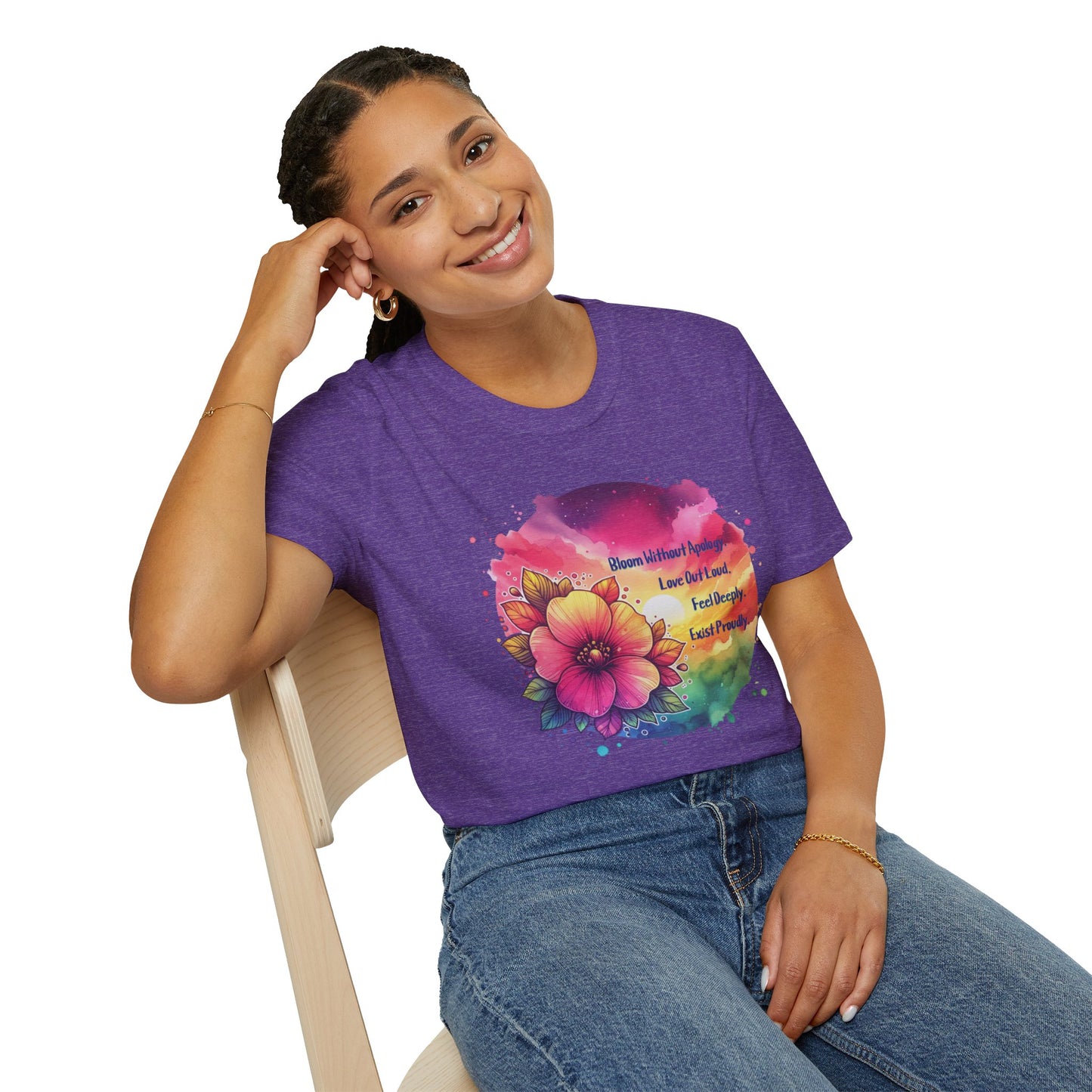 Bloom without Apology Unisex Graphic T-Shirt