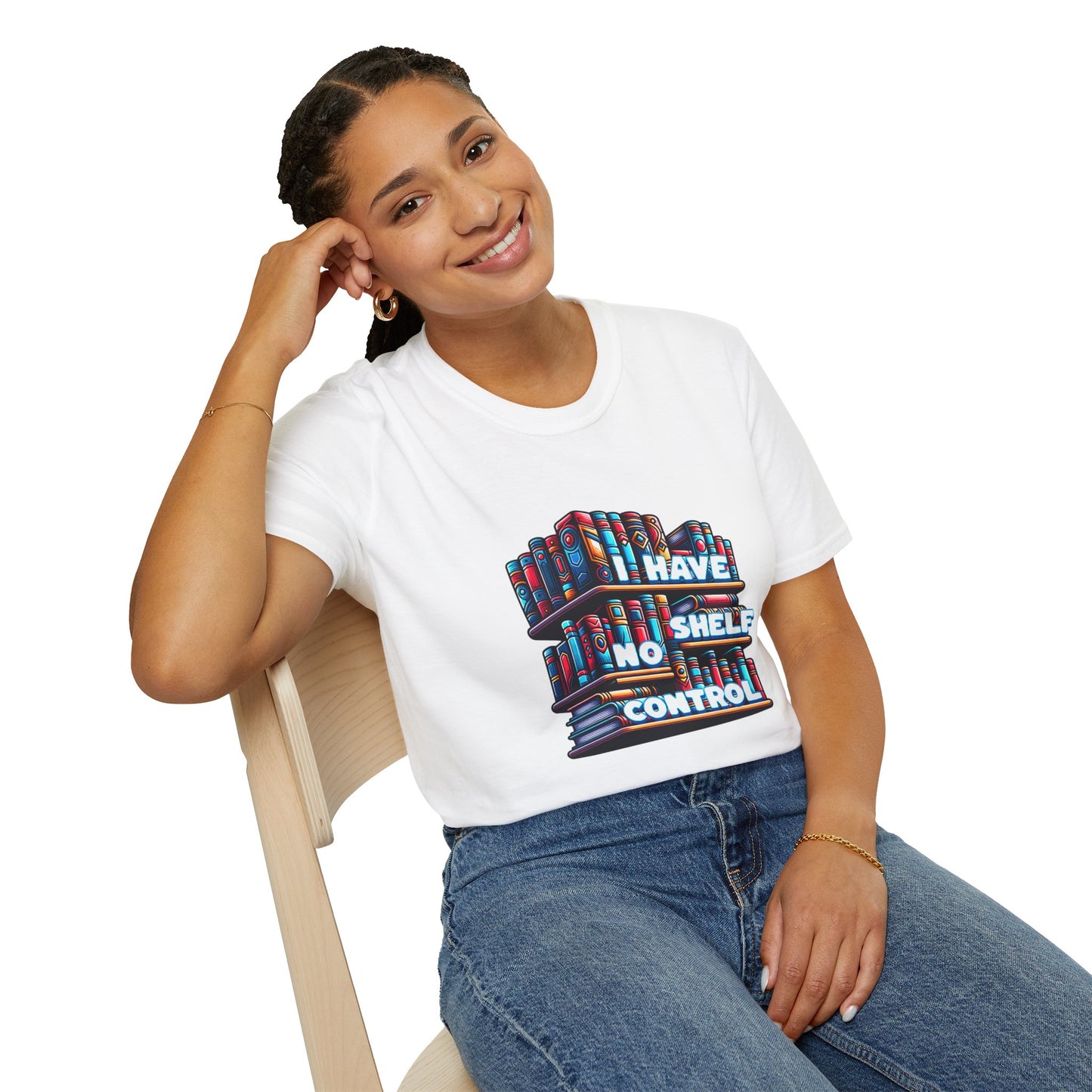 No Shelf Control Unisex Graphic T-Shirt