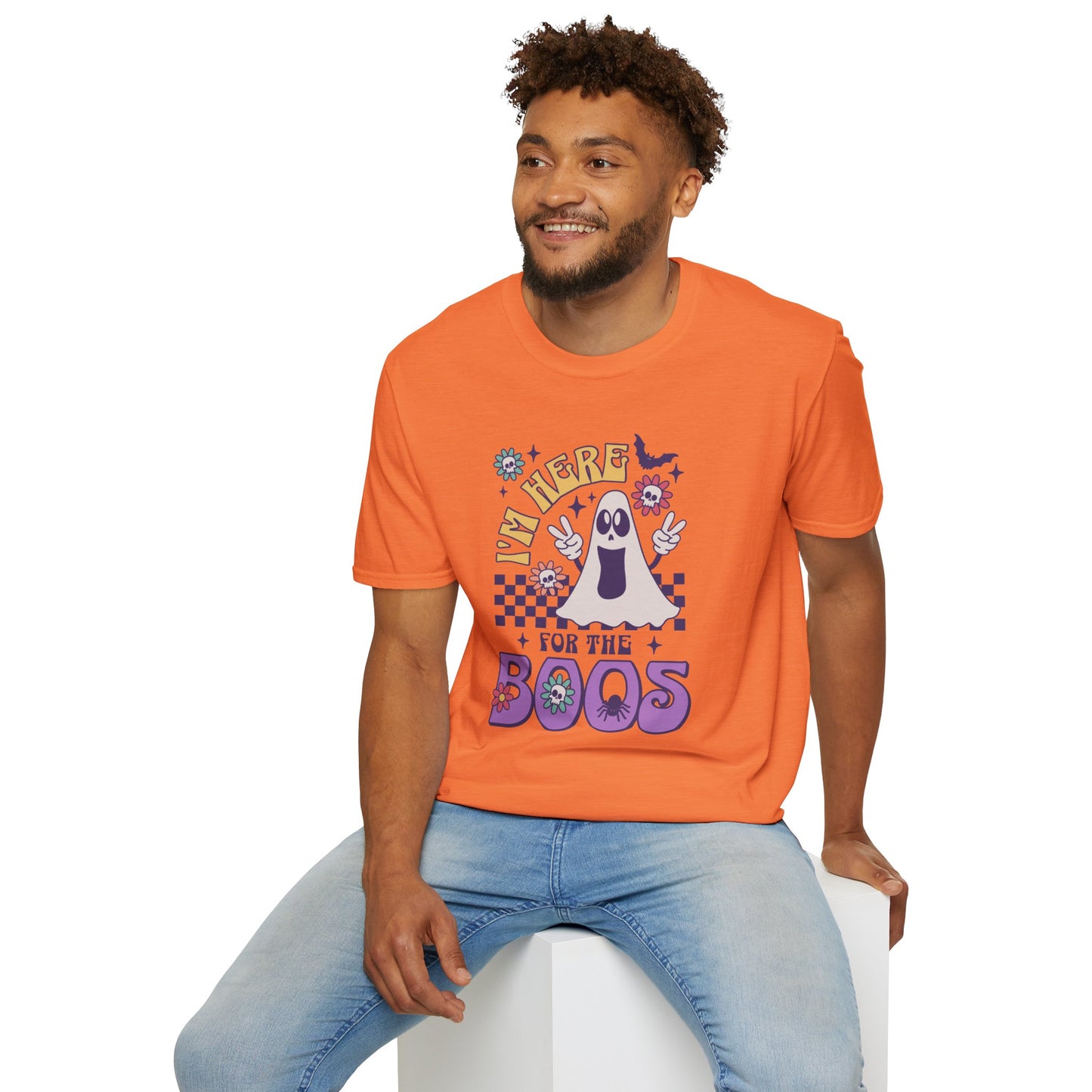 Here for the Boos Unisex Graphic T-Shirt