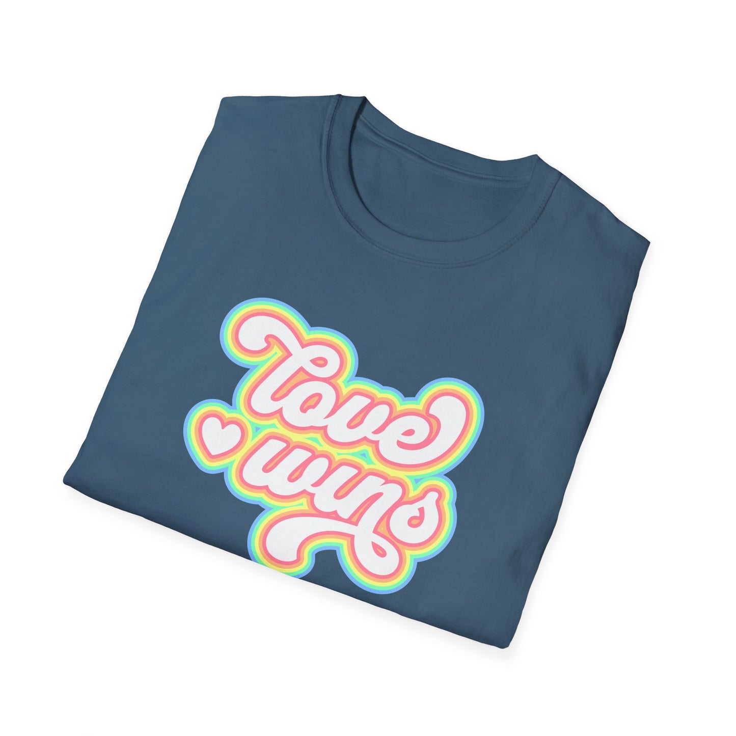 Love Wins Unisex Graphic T-Shirt
