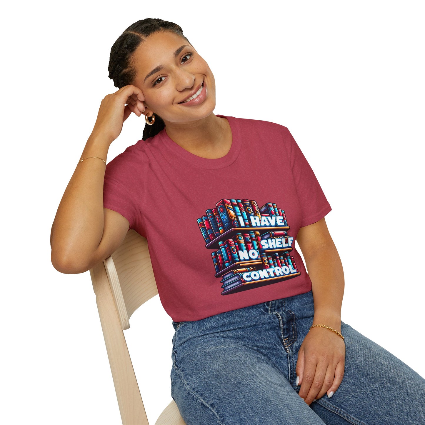 No Shelf Control Unisex Graphic T-Shirt