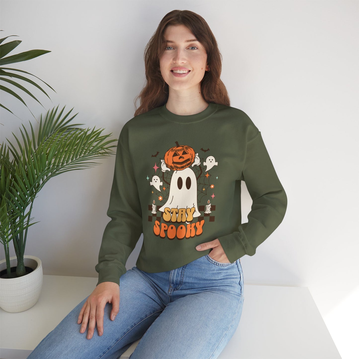 Stay Spooky Unisex Crewneck Sweatshirt