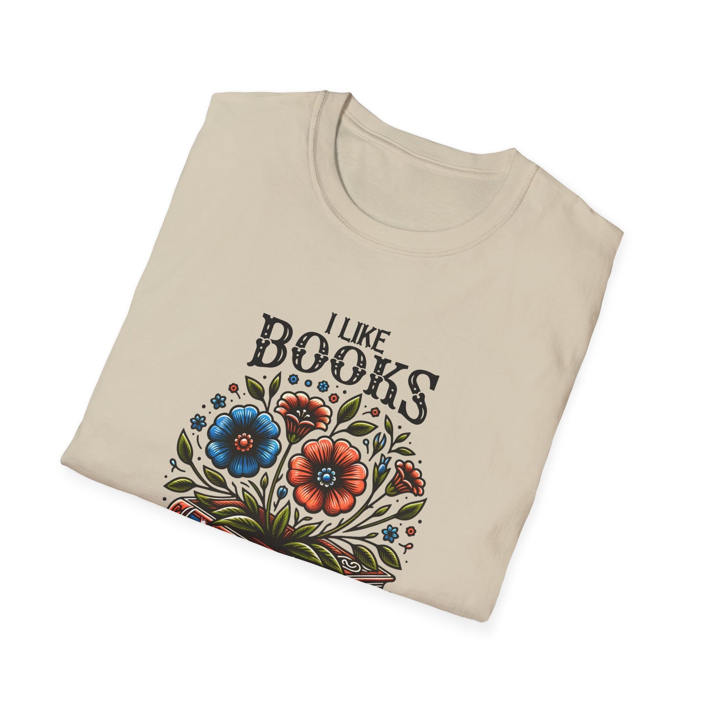 Books More Than People Unisex Graphic T-Shirt