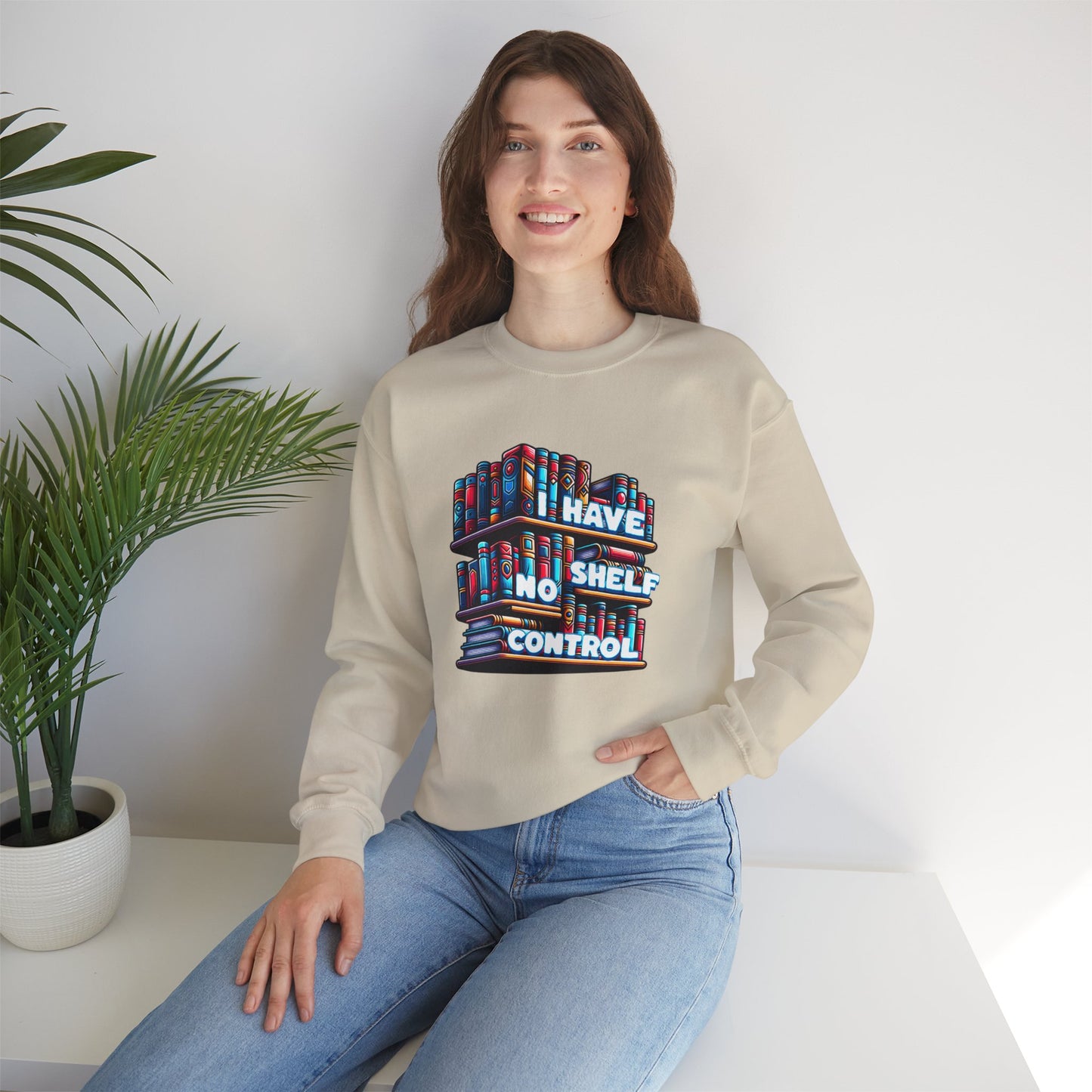 No Shelf Control Crewneck Sweatshirt