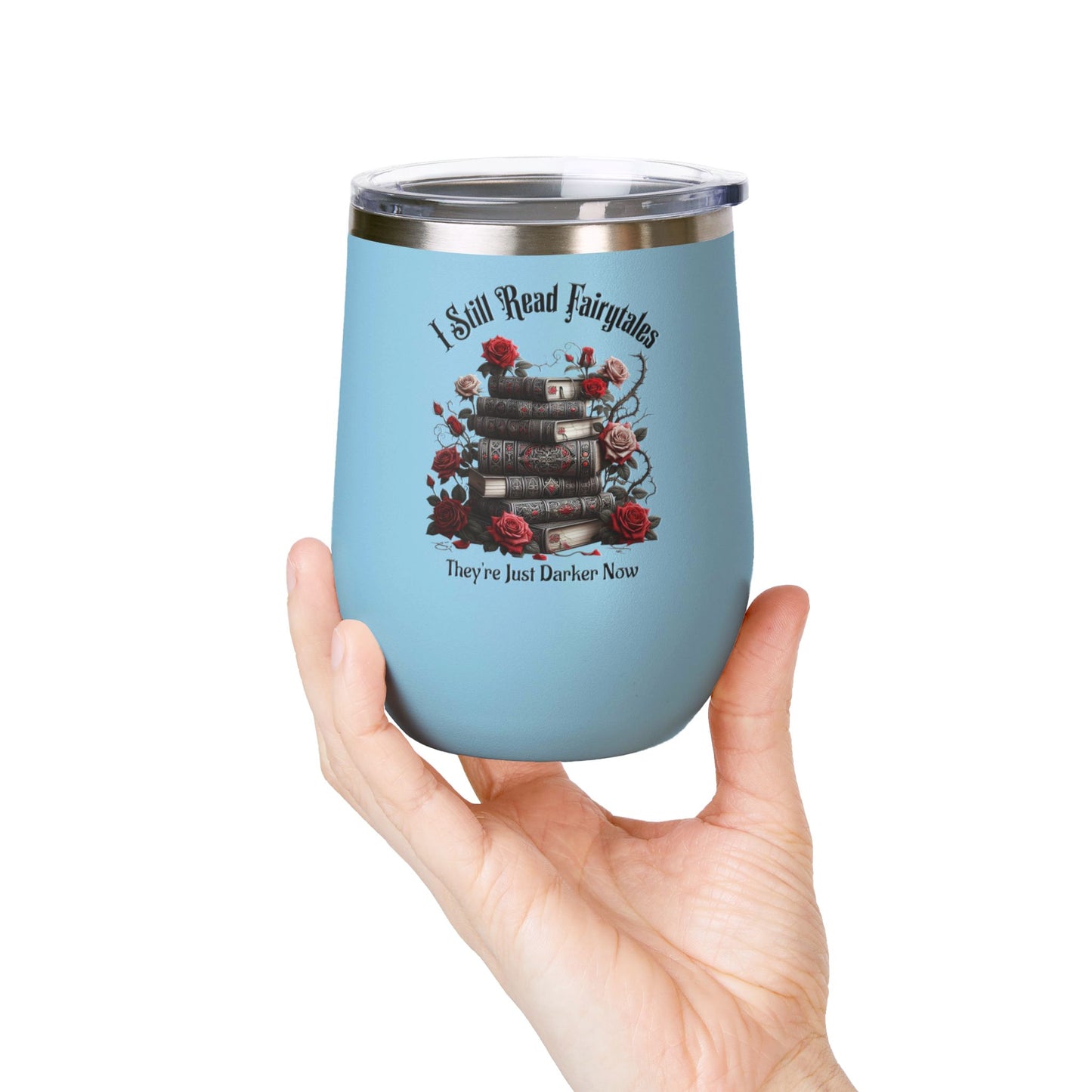 Dark Fairytale 12oz Insulated Wine Tumbler