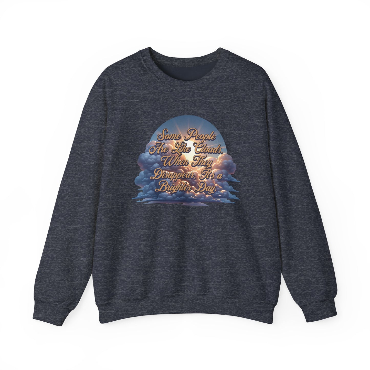 Cloudy People Unisex Crewneck Sweatshirt