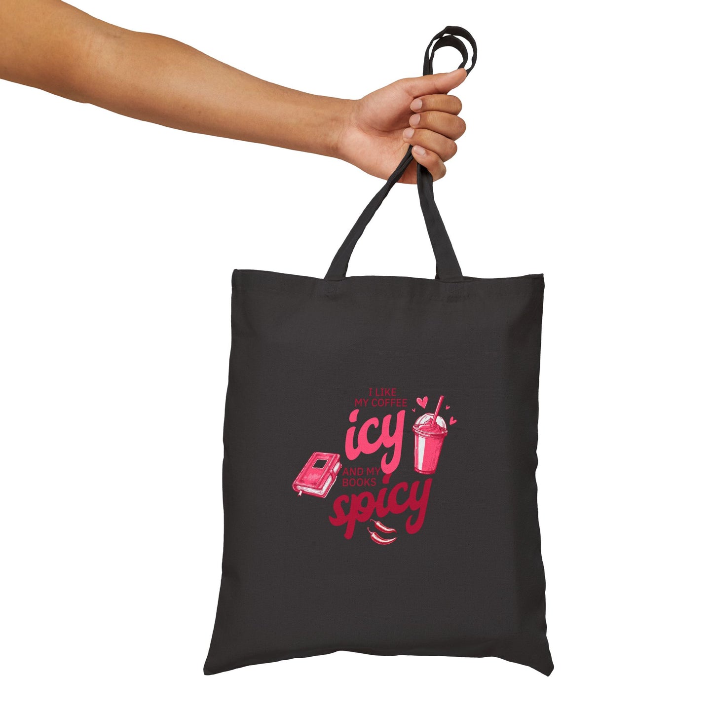 Icy & Spicy Cotton Canvas Tote Bag