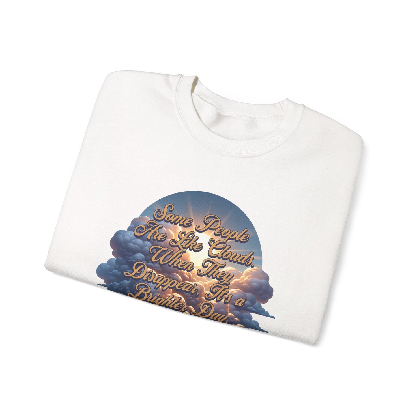 Cloudy People Unisex Crewneck Sweatshirt