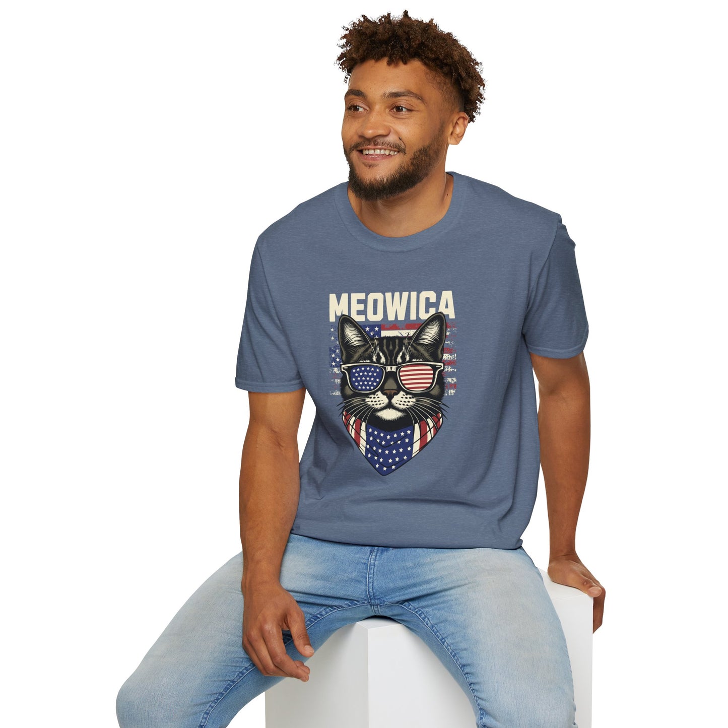 Meowica Cat Unisex Graphic T-Shirt