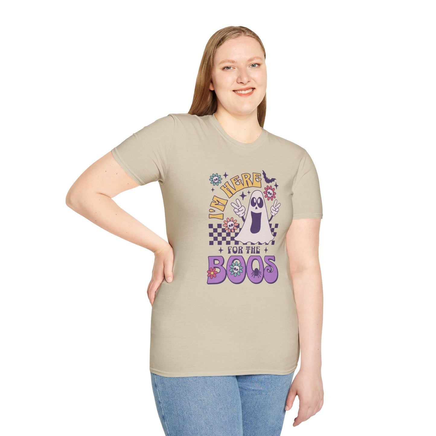 Here for the Boos Unisex Graphic T-Shirt