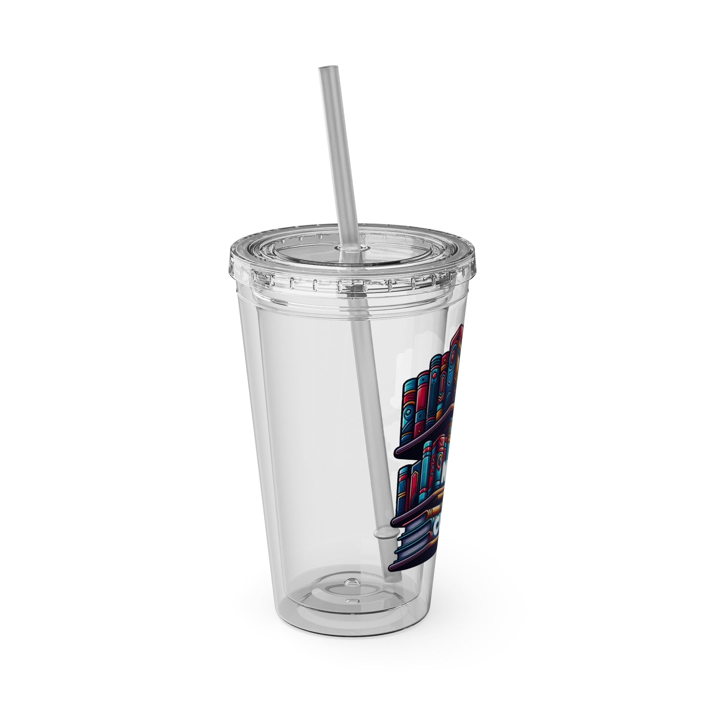 No Shelf Control 16oz Insulated Tumbler with Straw