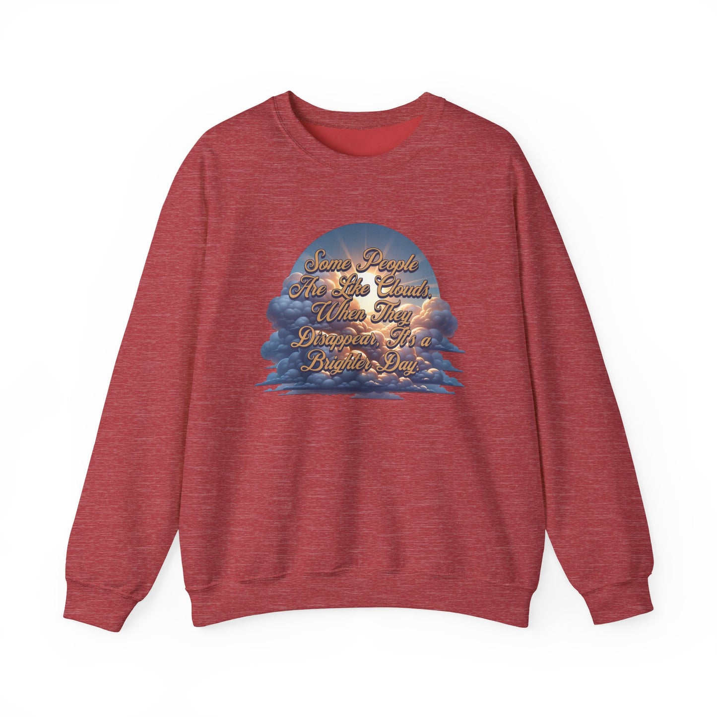 Cloudy People Unisex Crewneck Sweatshirt