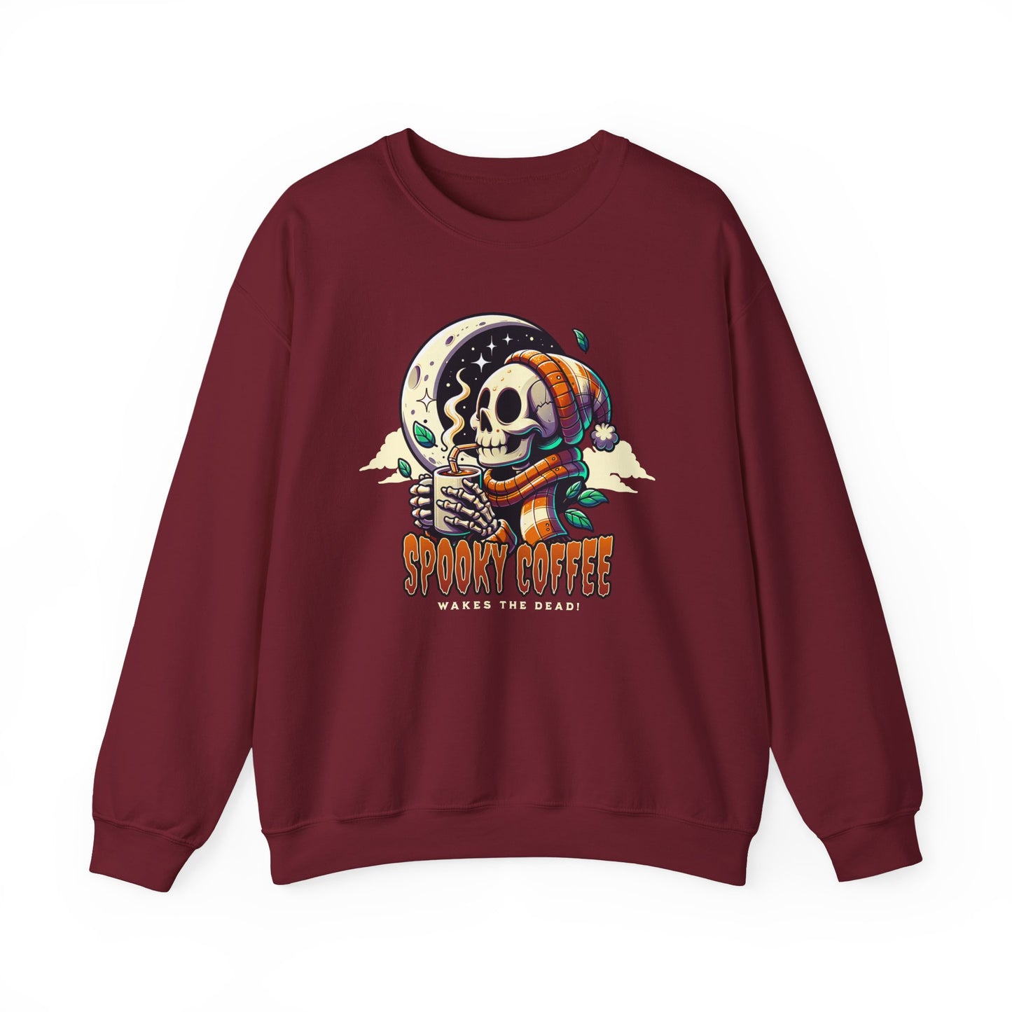 Spooky Coffee Crewneck Sweatshirt