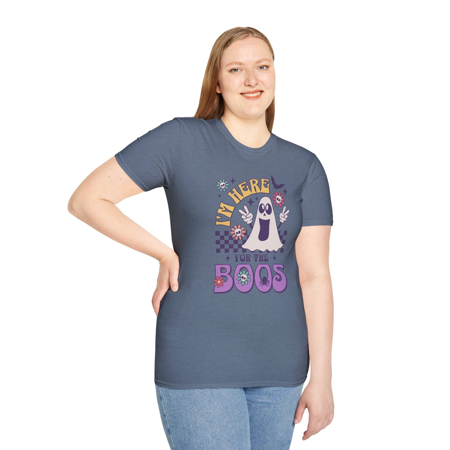Here for the Boos Unisex Graphic T-Shirt