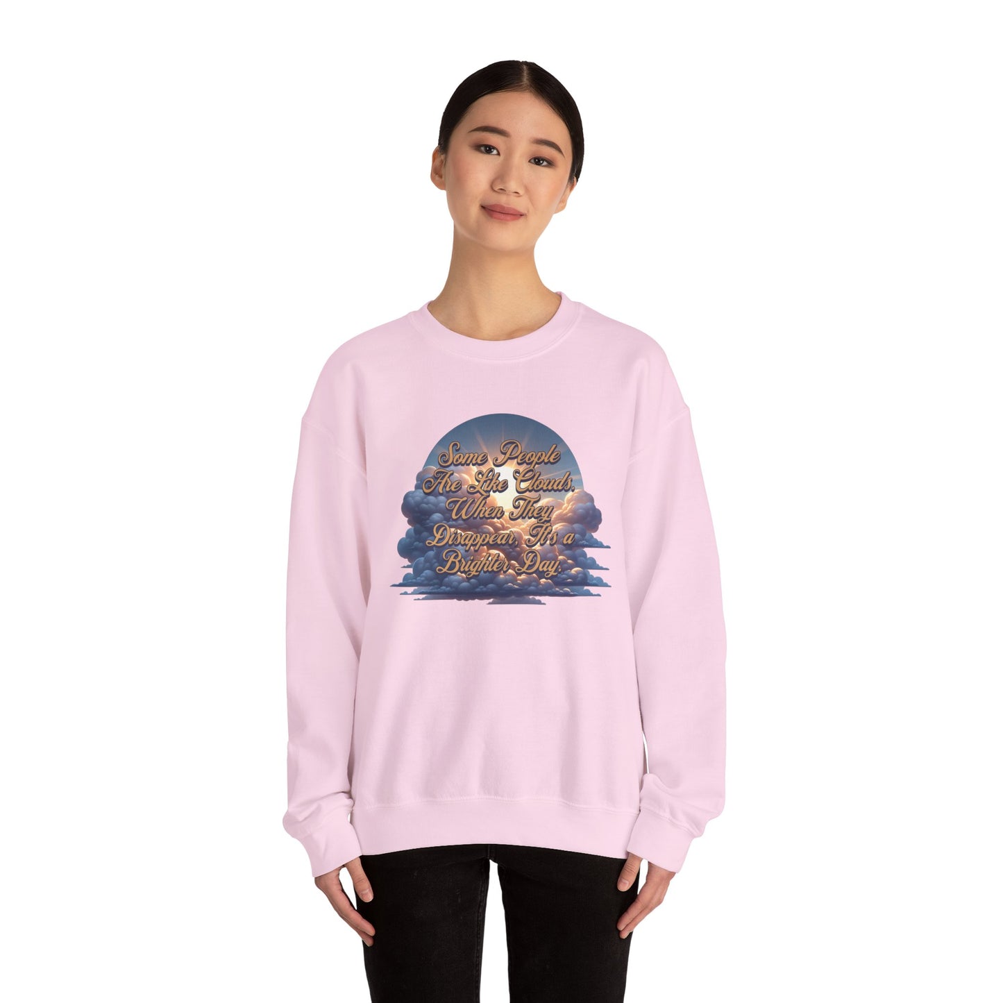 Cloudy People Unisex Crewneck Sweatshirt