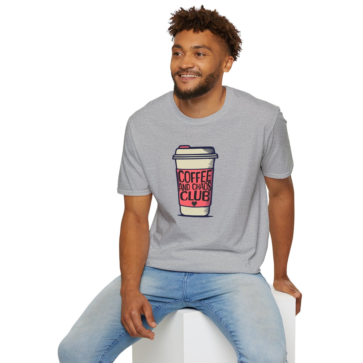 Coffee and Chaos Club Unisex T-Shirt