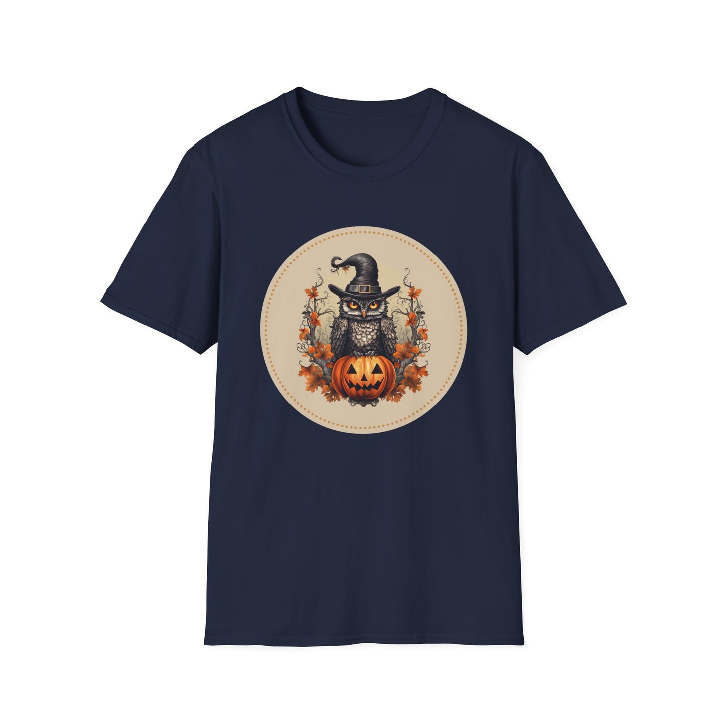 Halloween Owl Unisex Graphic T-Shirt