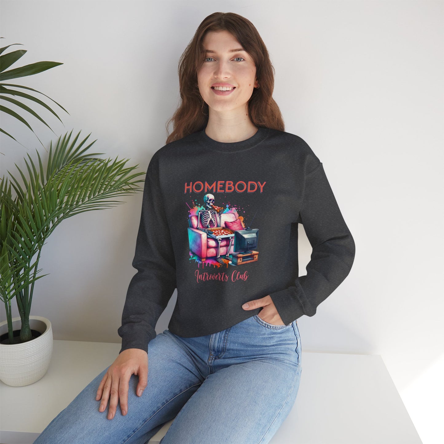 Homebody Unisex Crewneck Sweatshirt