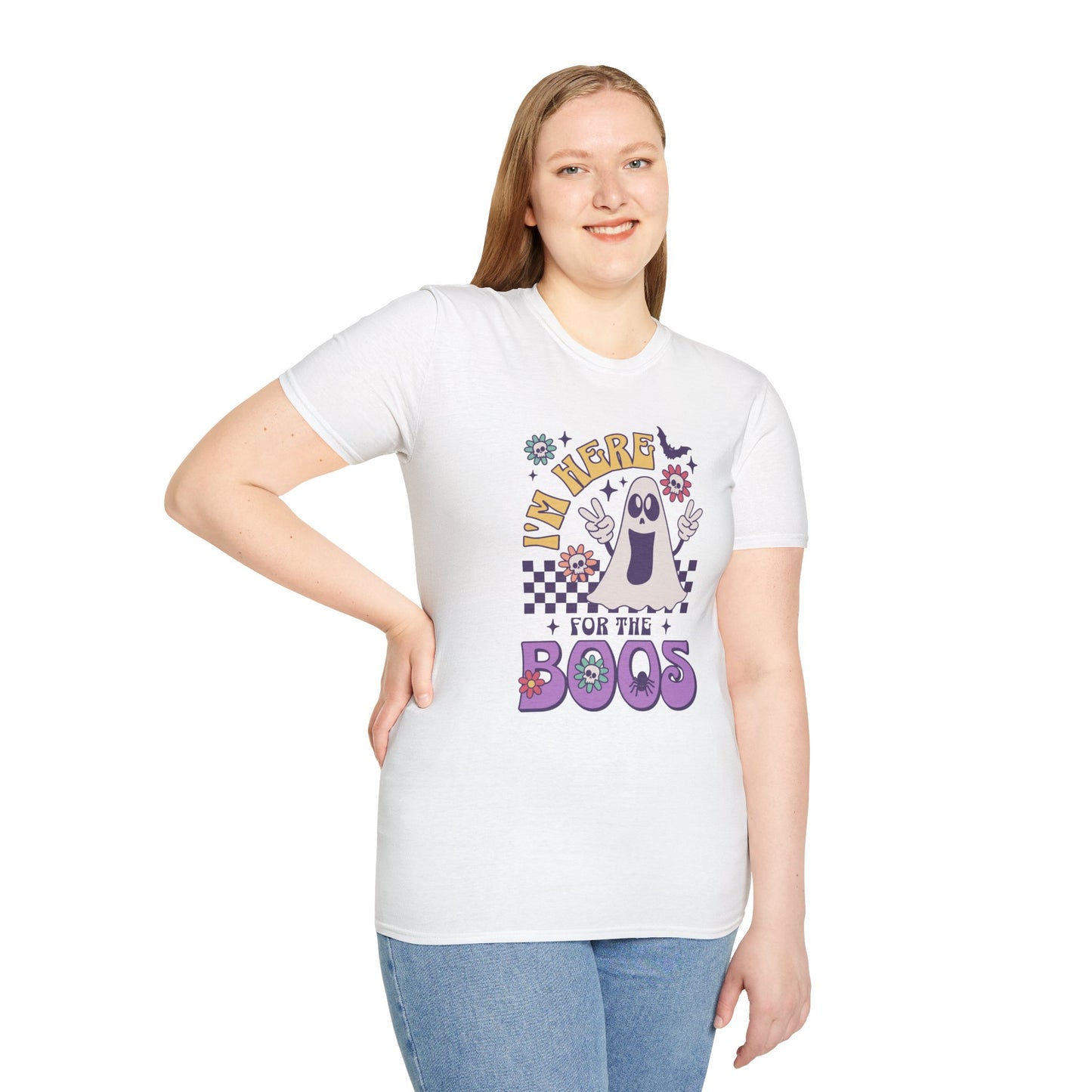 Here for the Boos Unisex Graphic T-Shirt