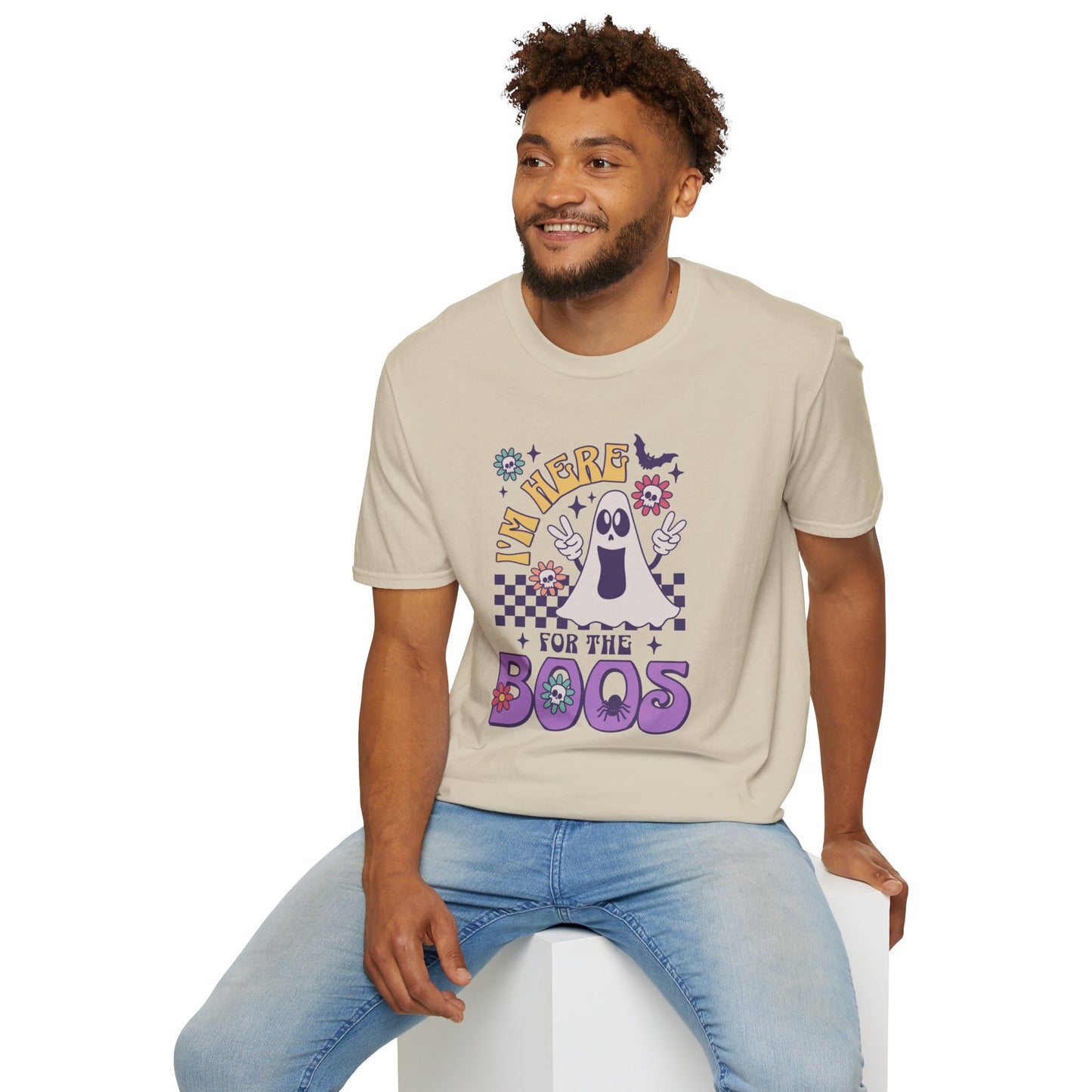 Here for the Boos Unisex Graphic T-Shirt