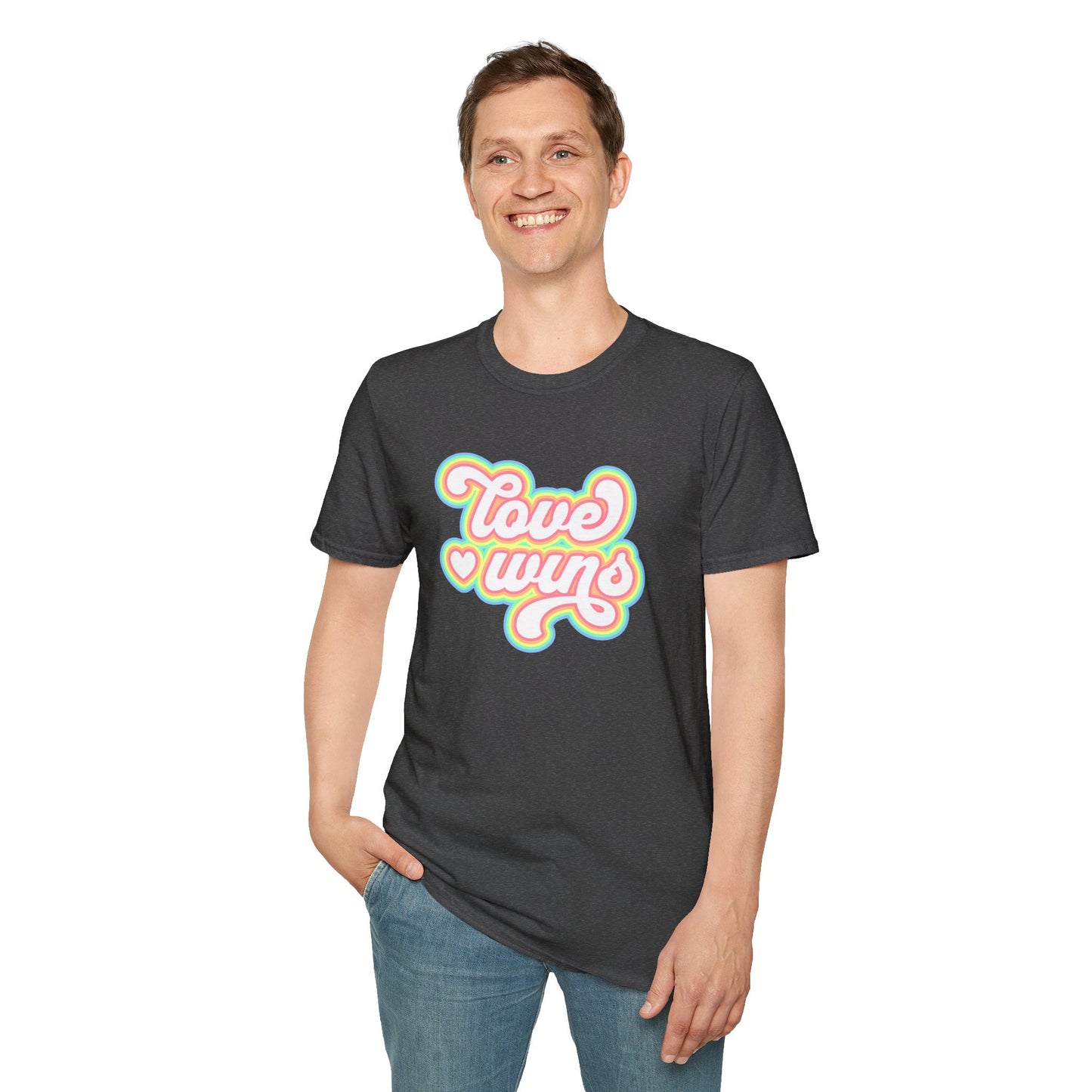 Love Wins Unisex Graphic T-Shirt