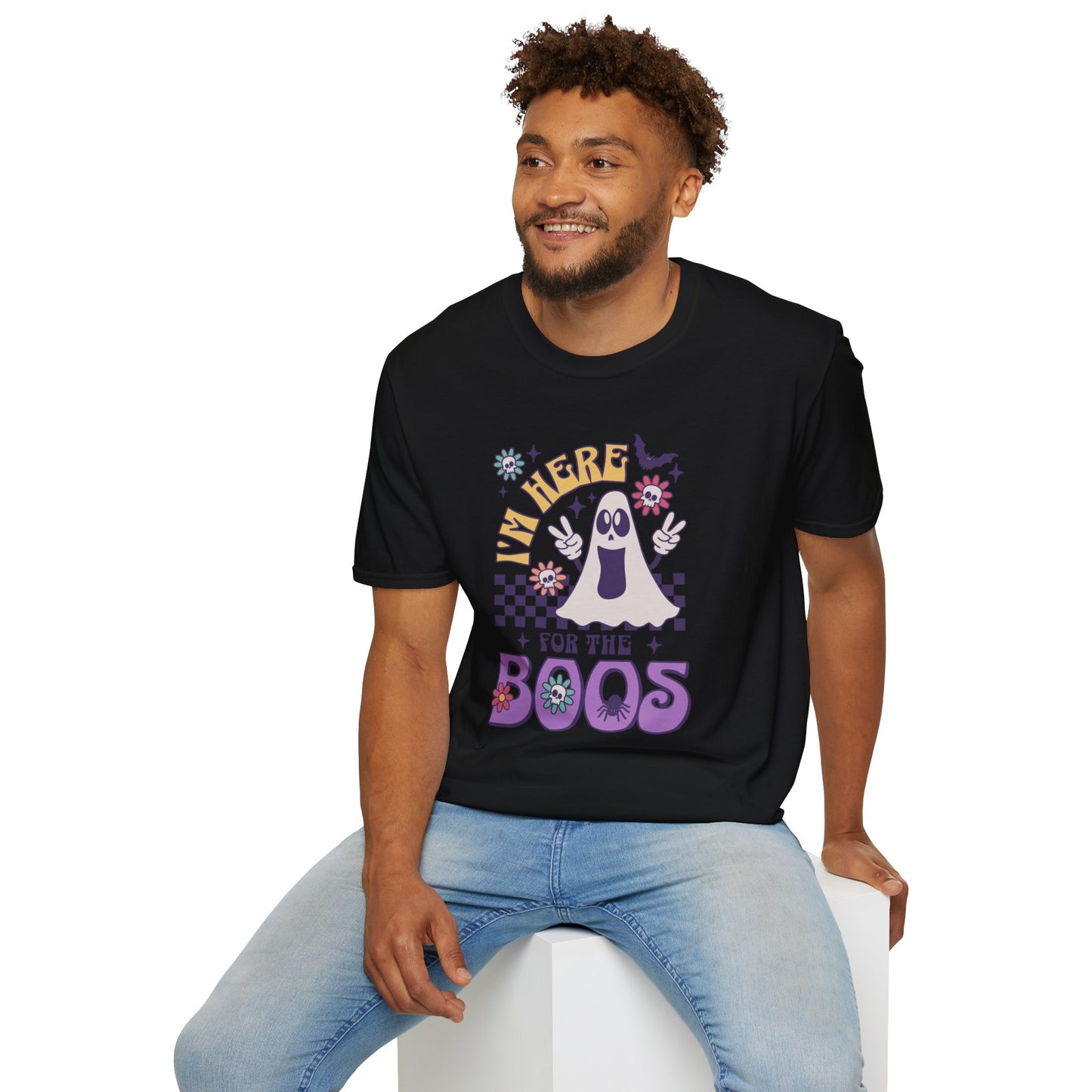 Here for the Boos Unisex Graphic T-Shirt