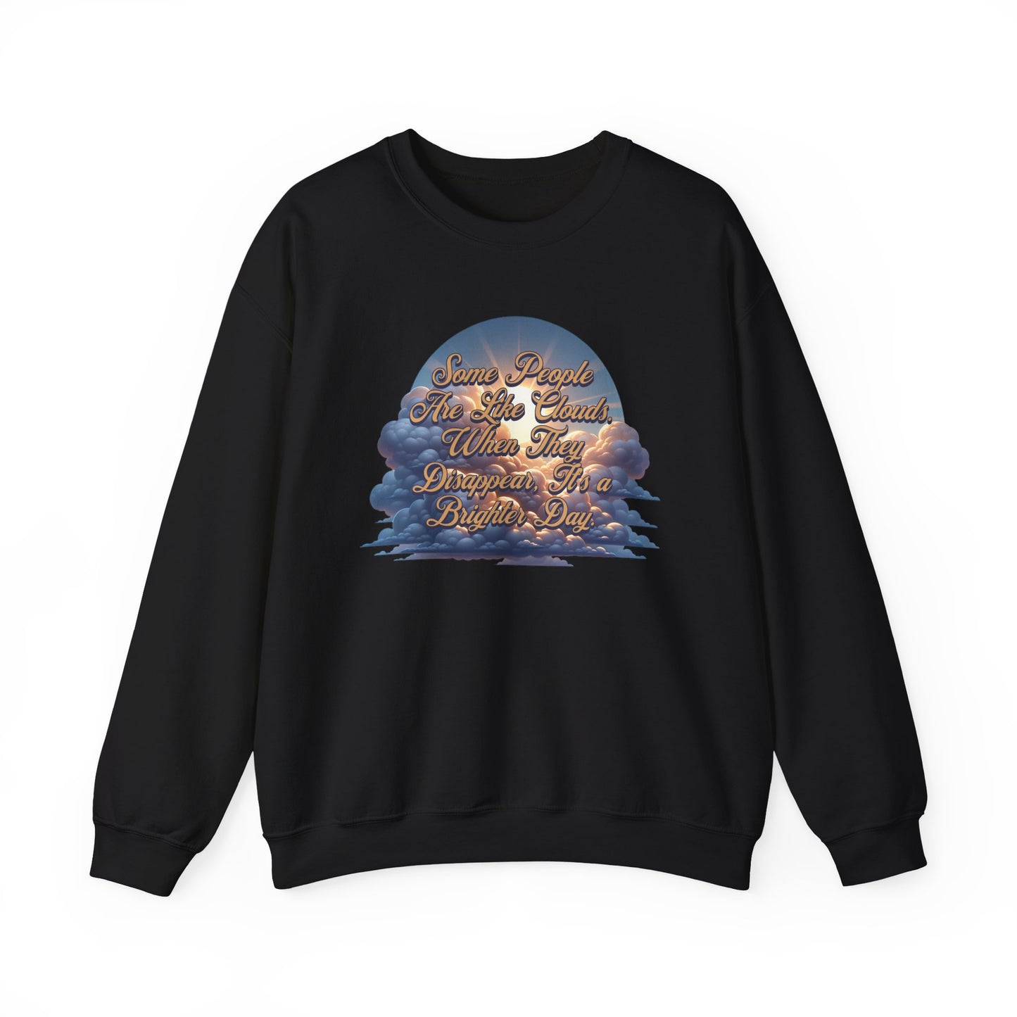 Cloudy People Unisex Crewneck Sweatshirt