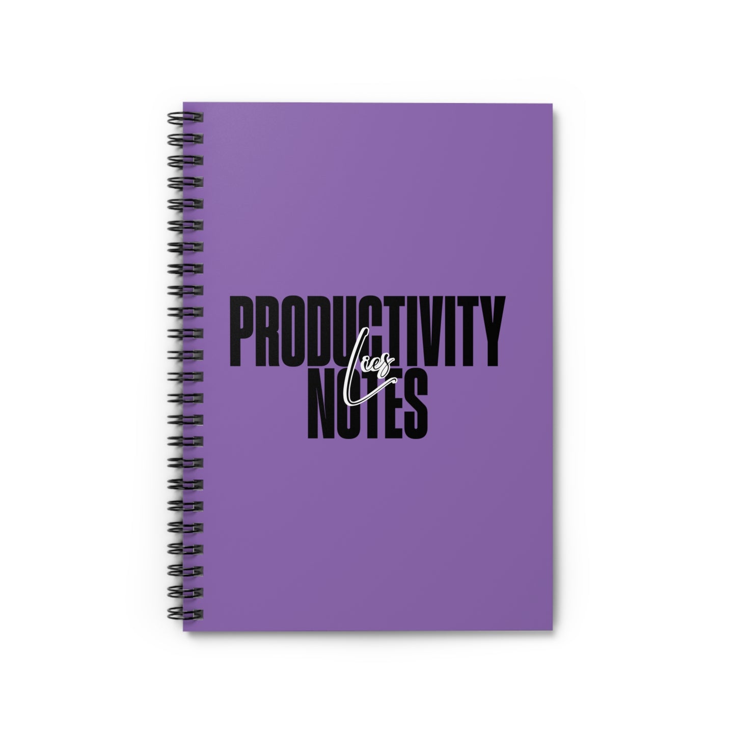Productivity Notes (Lies) Journal Notebook