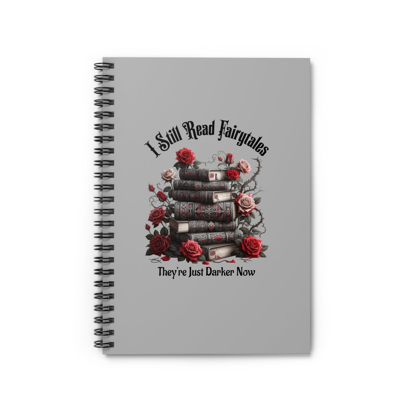 Dark Fairytale Spiral Journal Notebook
